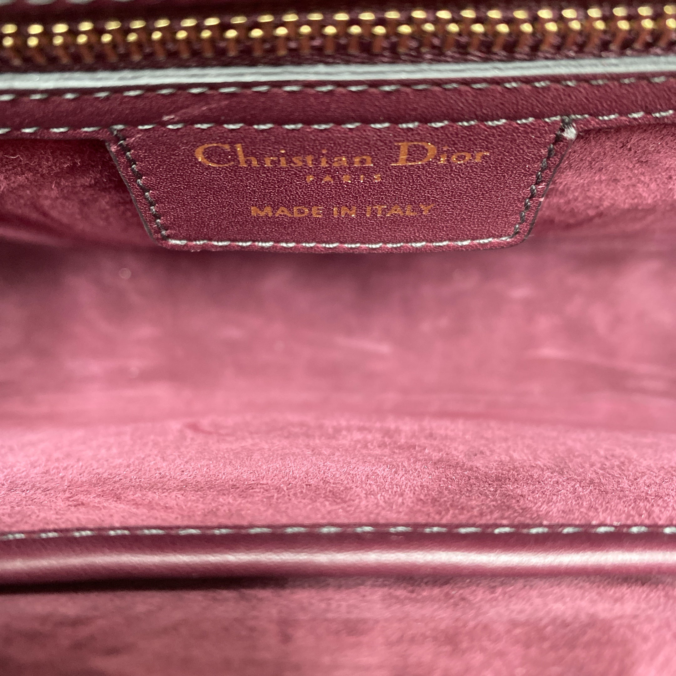 Dior D Fence Saddle Bag