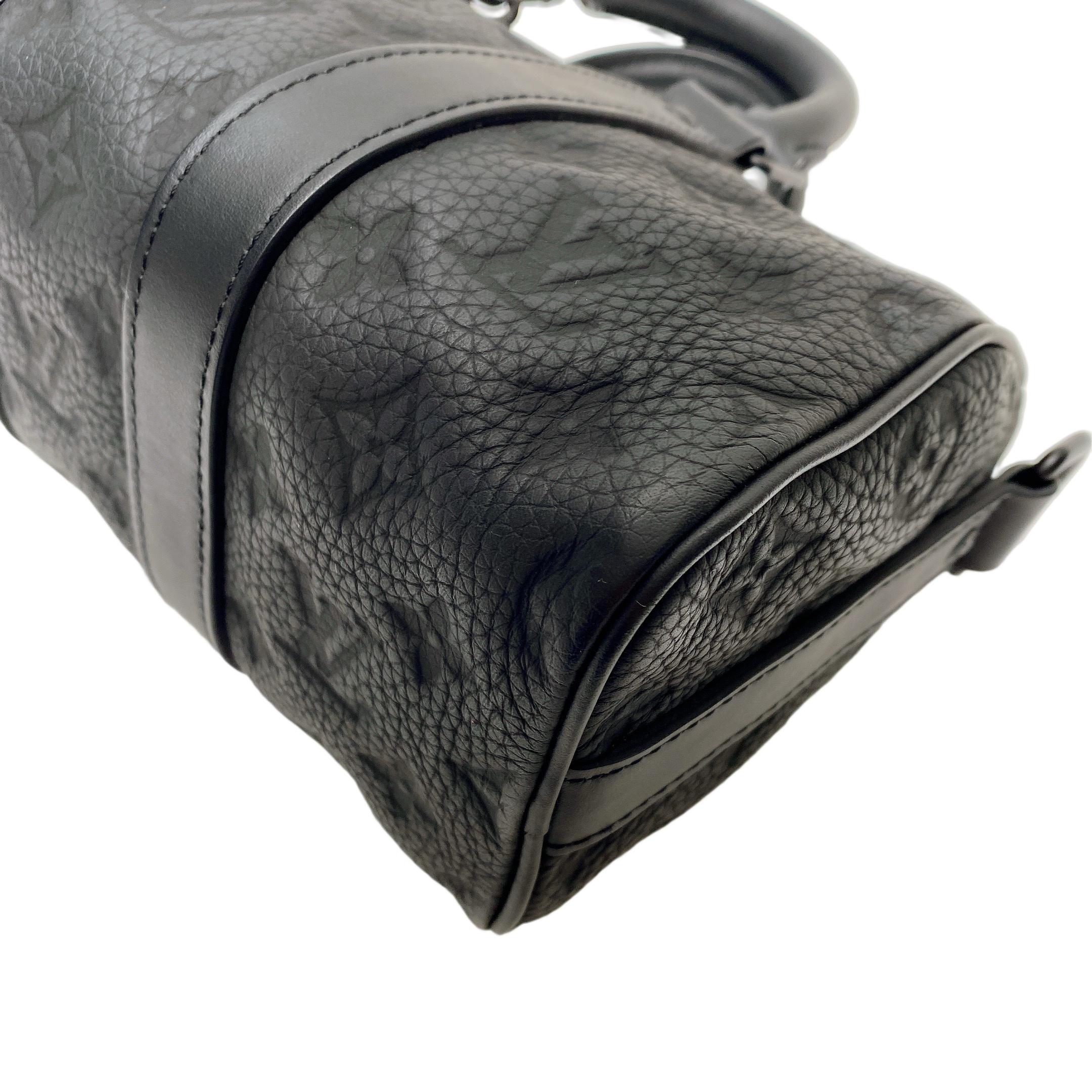 LV KEEPALL 25 BANDOULIERE BLACK