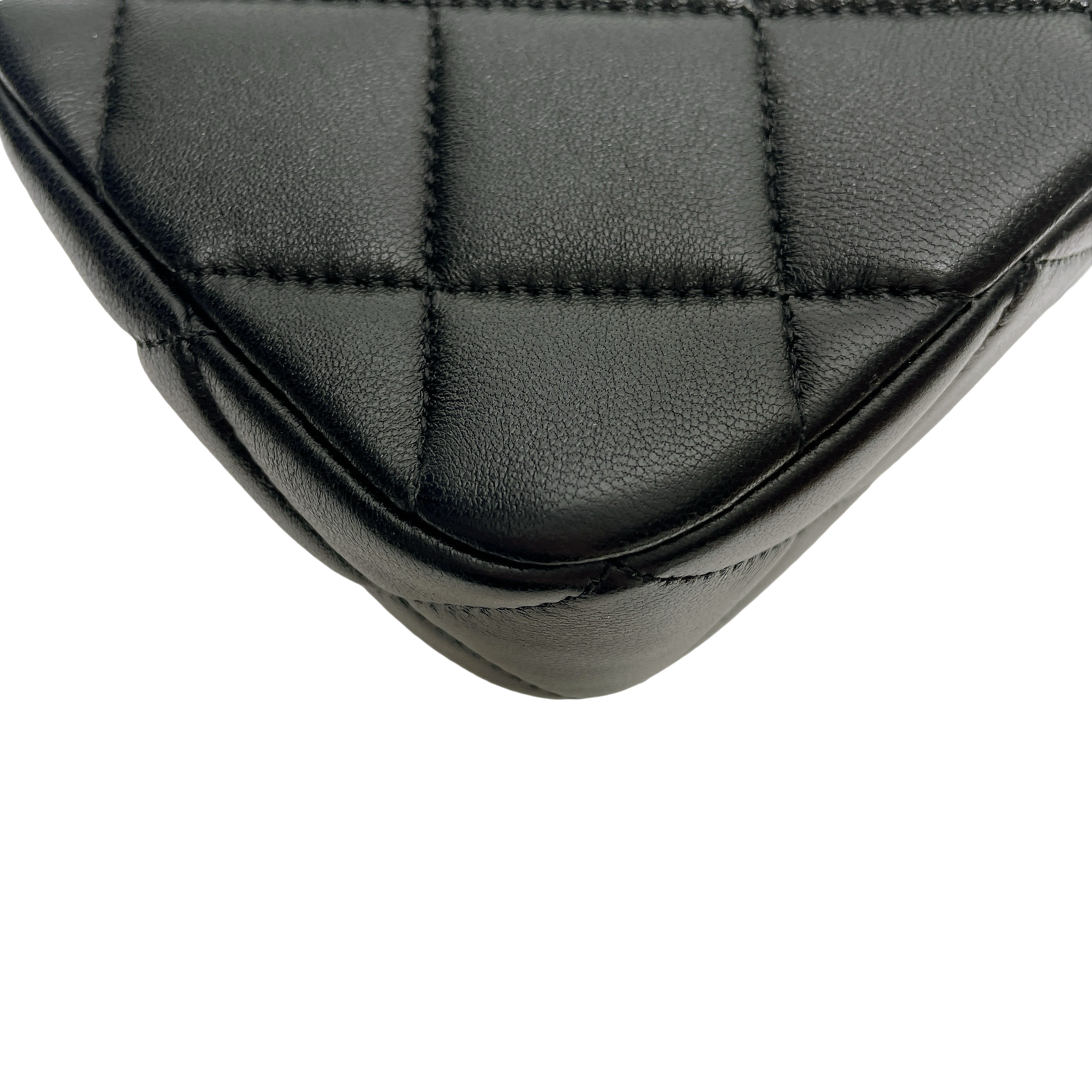 CHANEL FLAP MINI SQUARE DOUBLE PEARL CRUSH