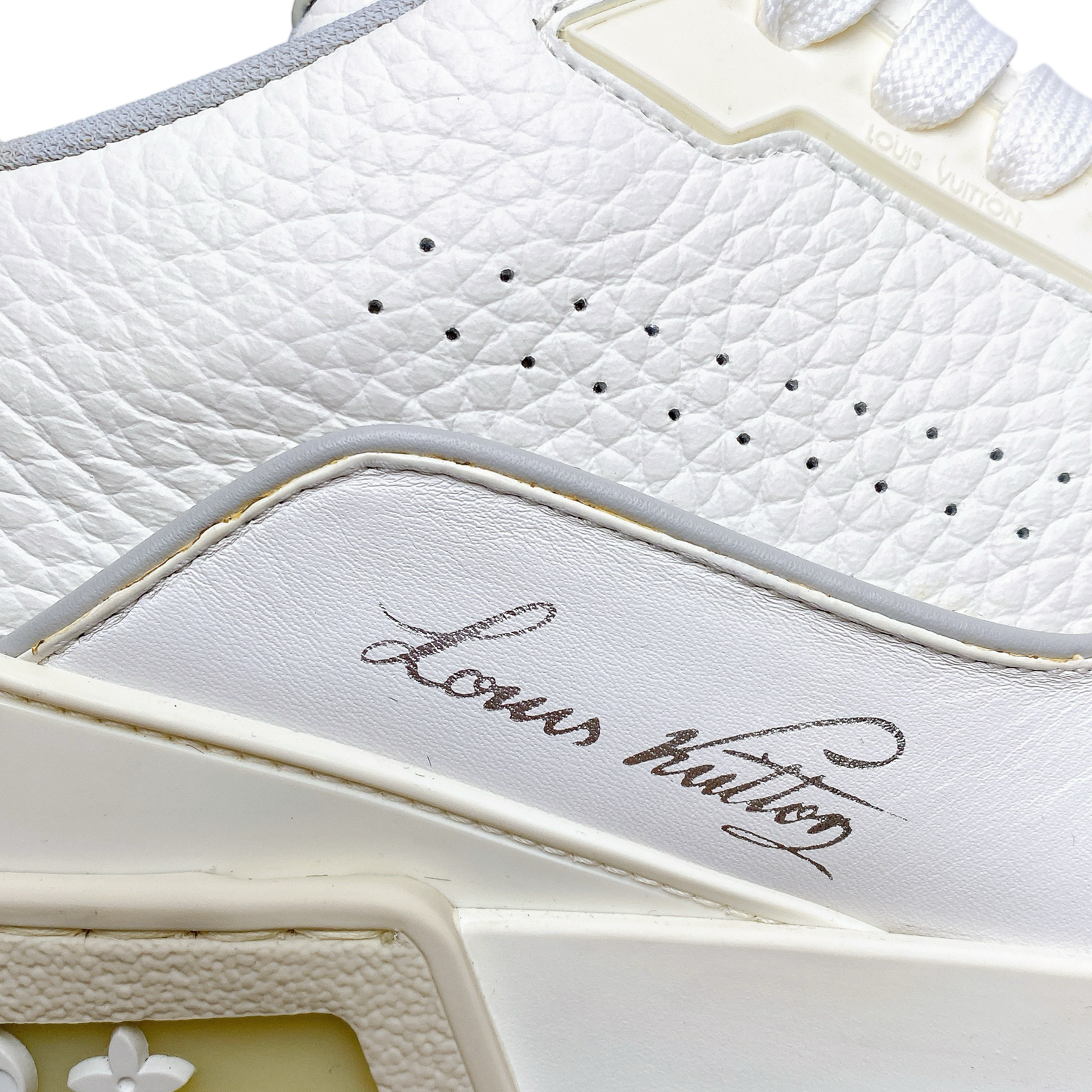 LV TRAINER SNEAKER IN WHITE