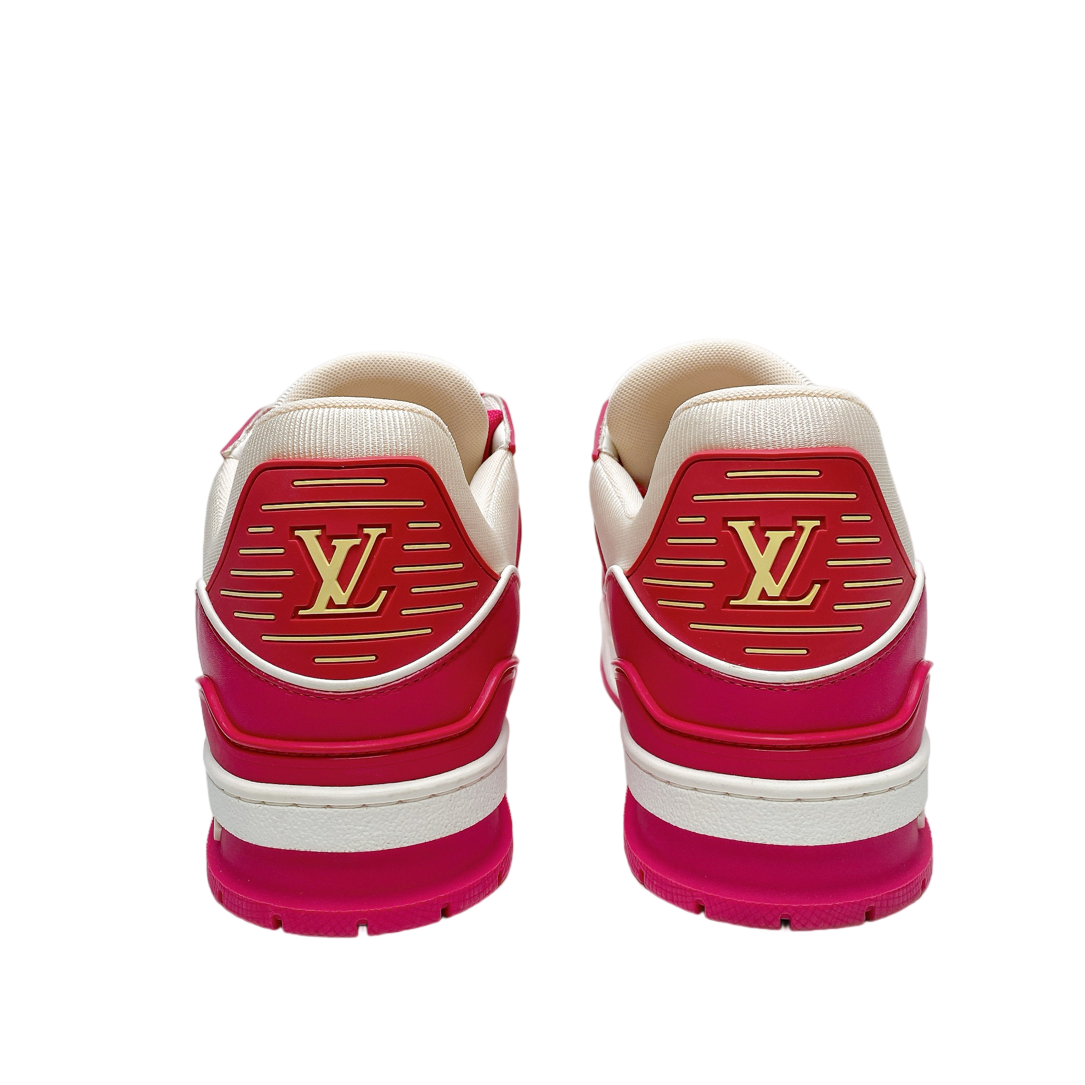LV TRAINER SNEAKER IN FUCHSIA