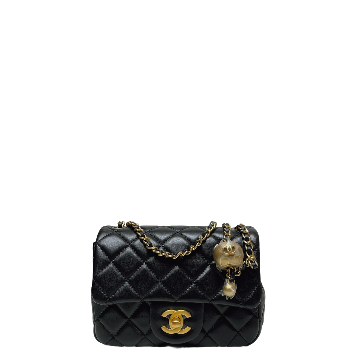 CHANEL PEARL CRUSH MINI SQUARE FLAP BAG
