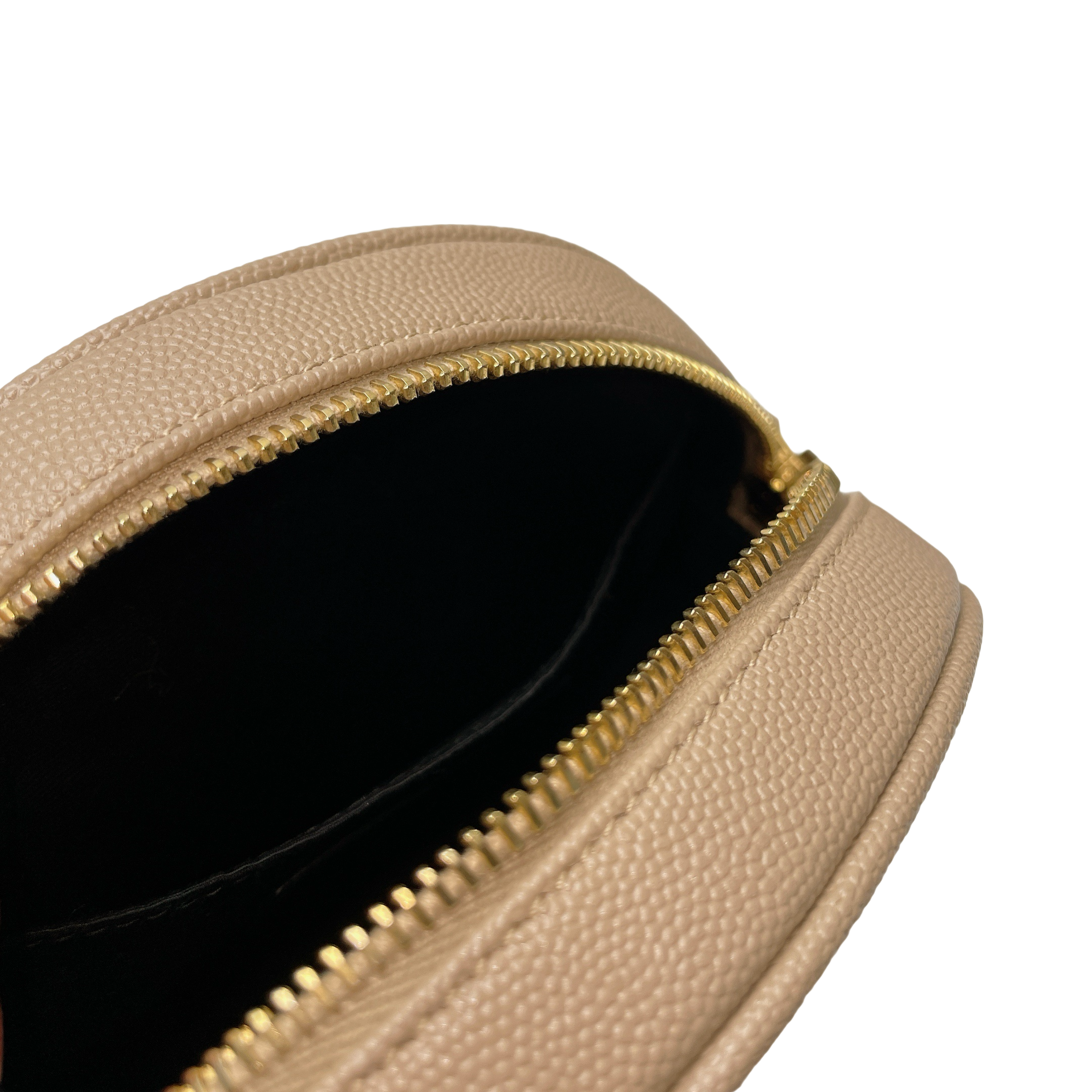 YSL ROUND VINYLE CAMERA BAG