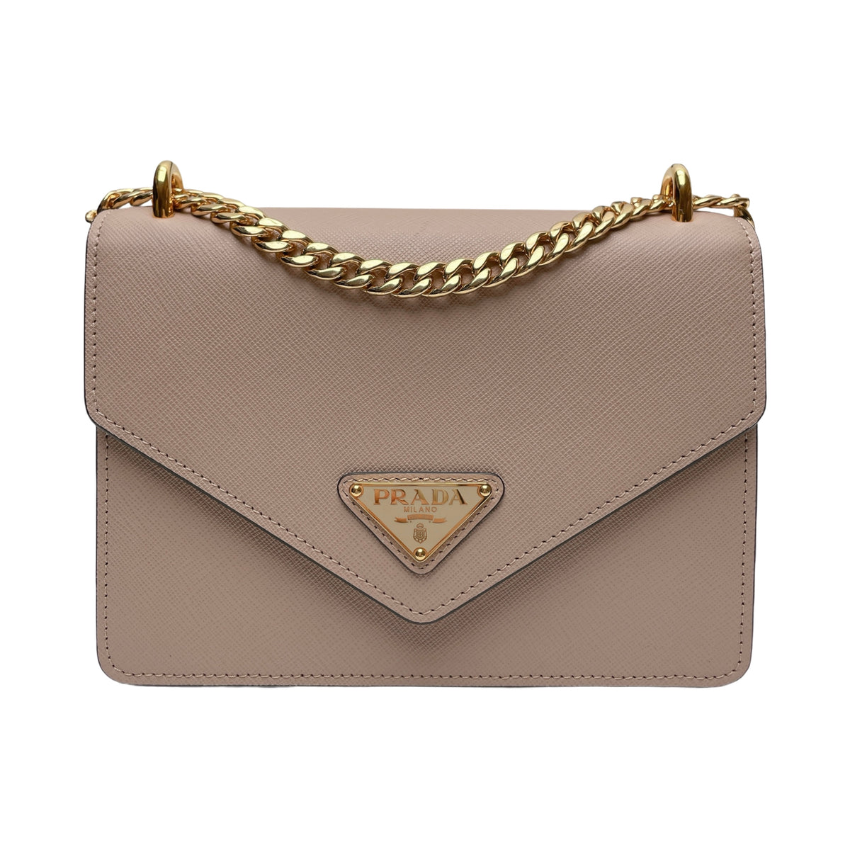 PRADA SAFFIANO ENVELOPE SHOULDER BAG