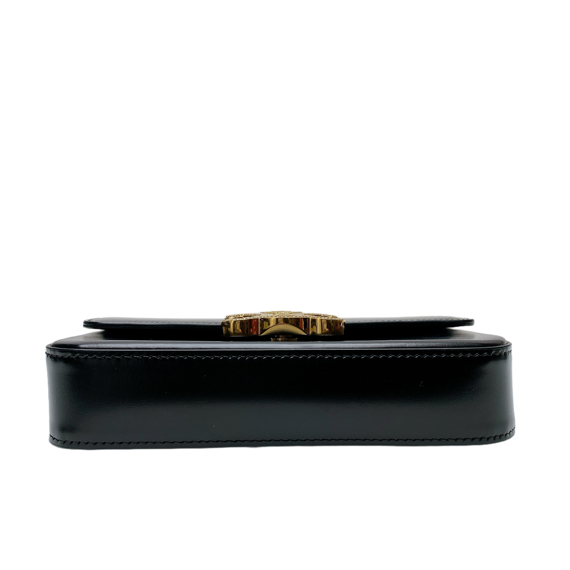 CELINE TRIOMPHE CLAUDE CHAIN SHOULDER BAG - DIAMOND LOGO