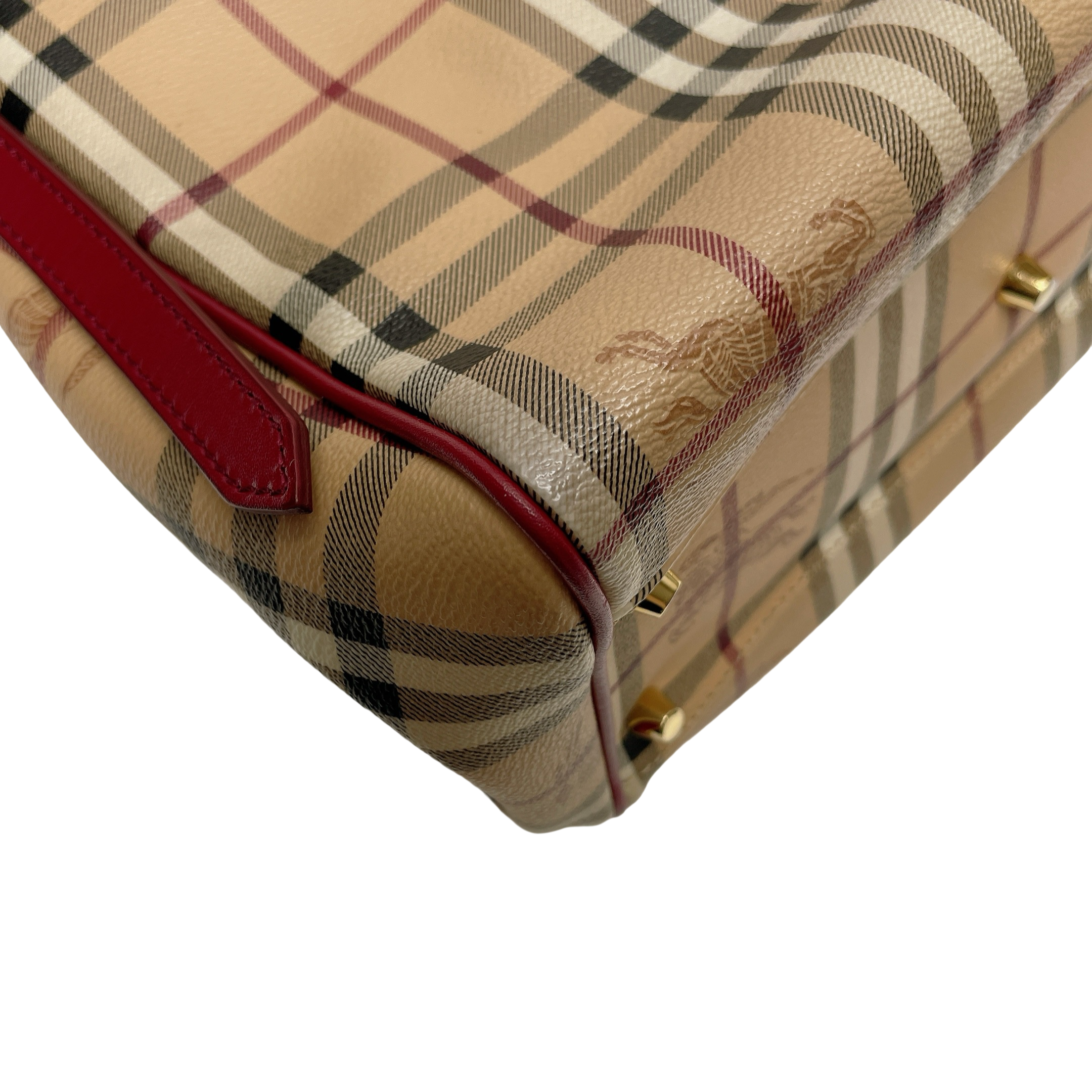 BURBERRY HAYMARKET CHECK CANTERBURY TOTE
