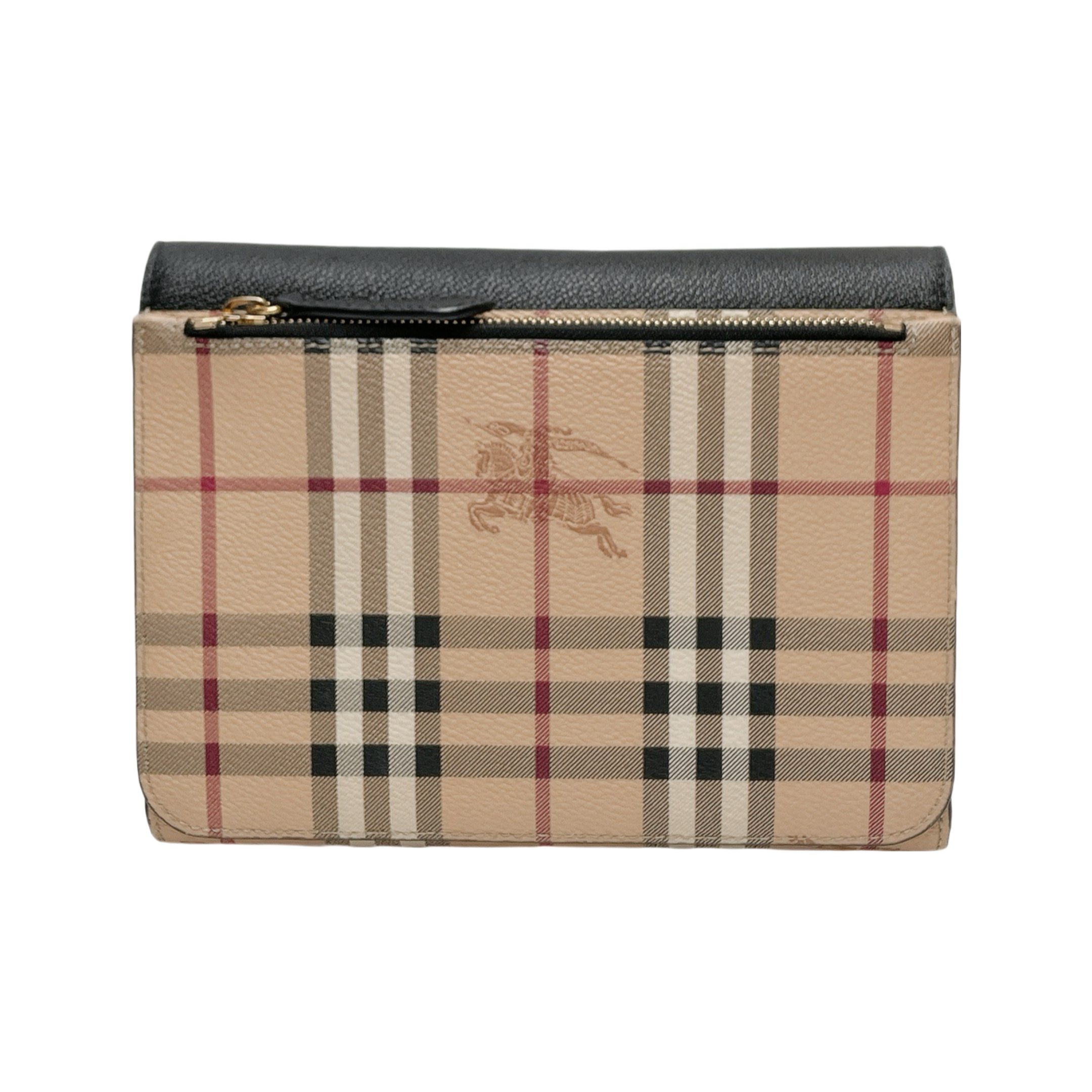 BURBERRY HAYMARKET CHECK LOXLEY SMALL BAG