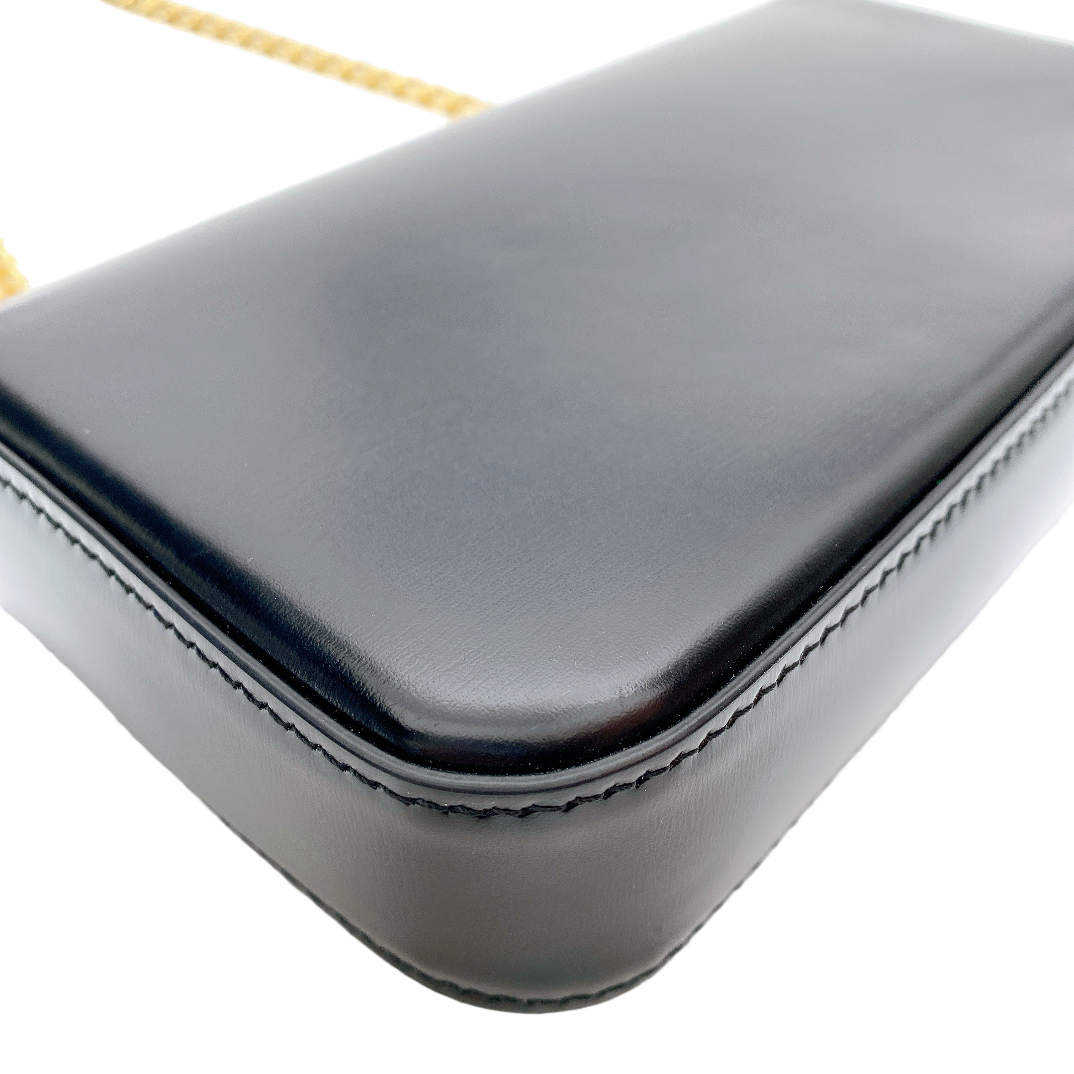 CELINE TRIOMPHE CLAUDE CHAIN SHOULDER BAG - DIAMOND LOGO