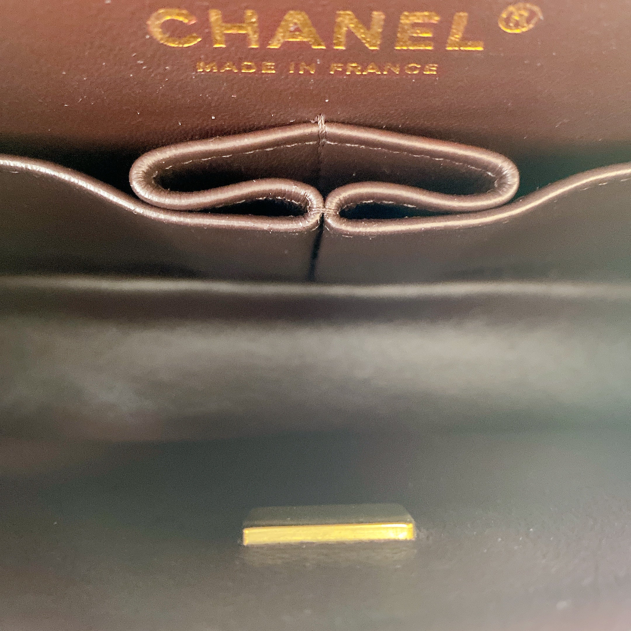 CHANEL CF MEDIUM CAVIAR IN GHW