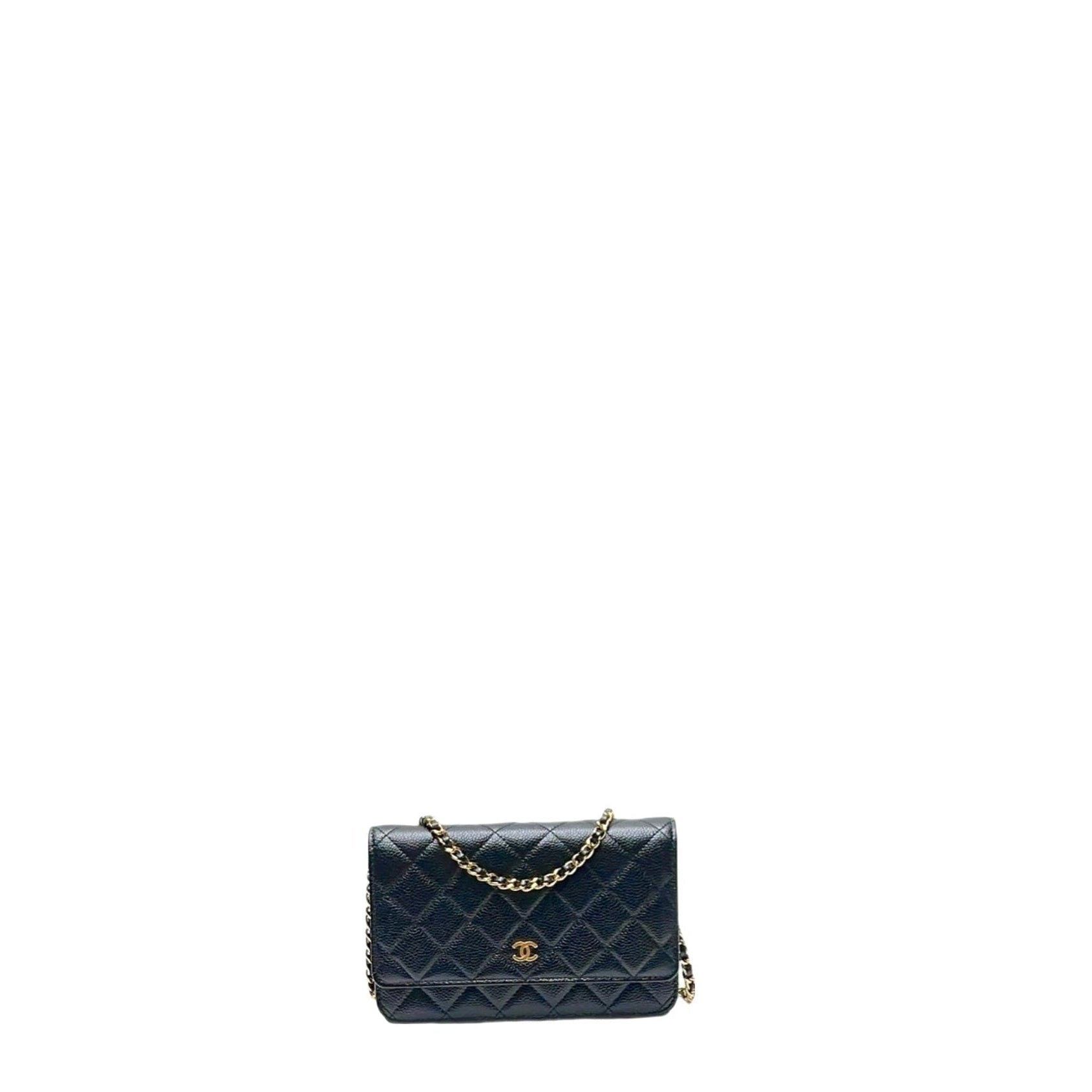 CHANEL WALLET ON CHAIN IN GHW