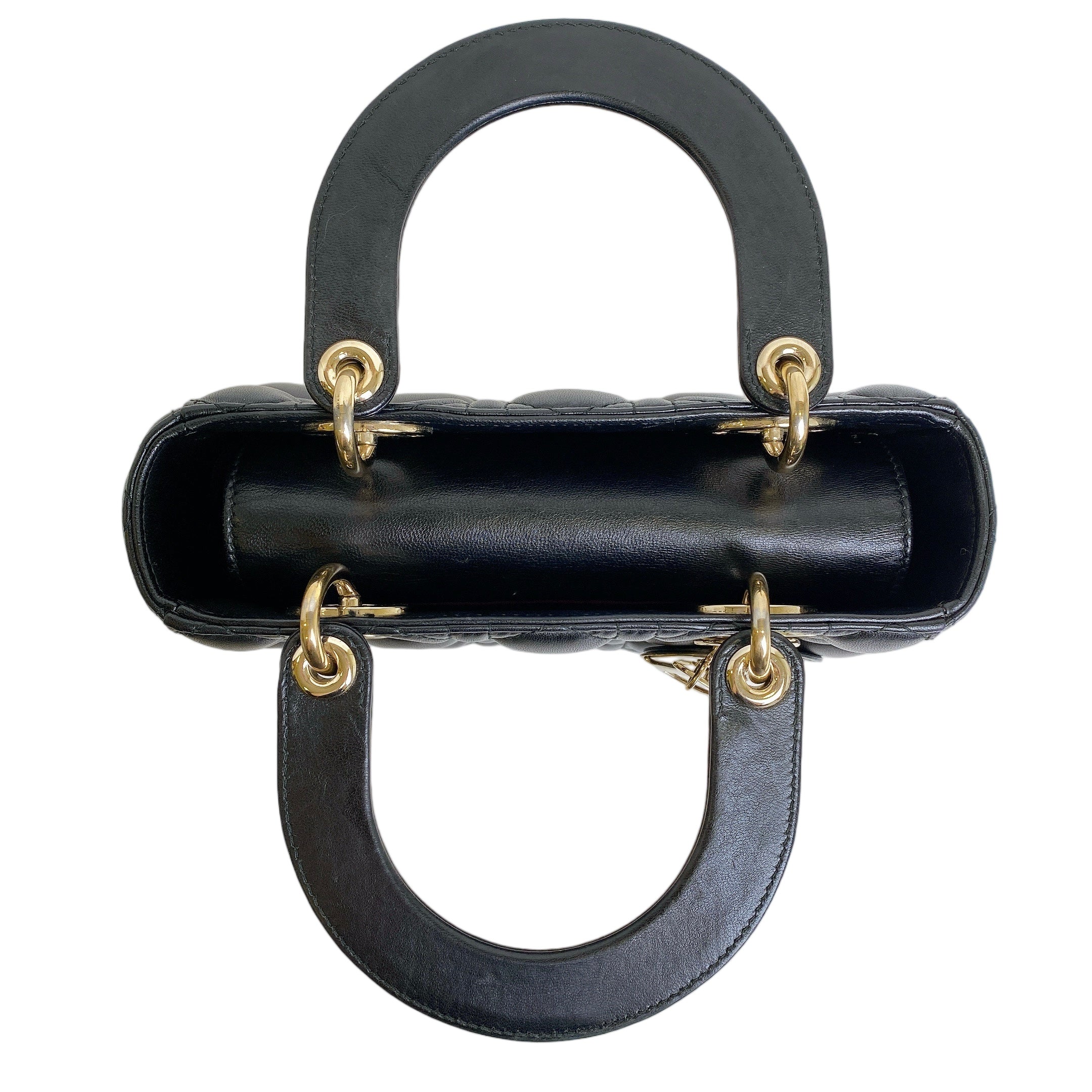 LADY DIOR SMALL IN BLACK