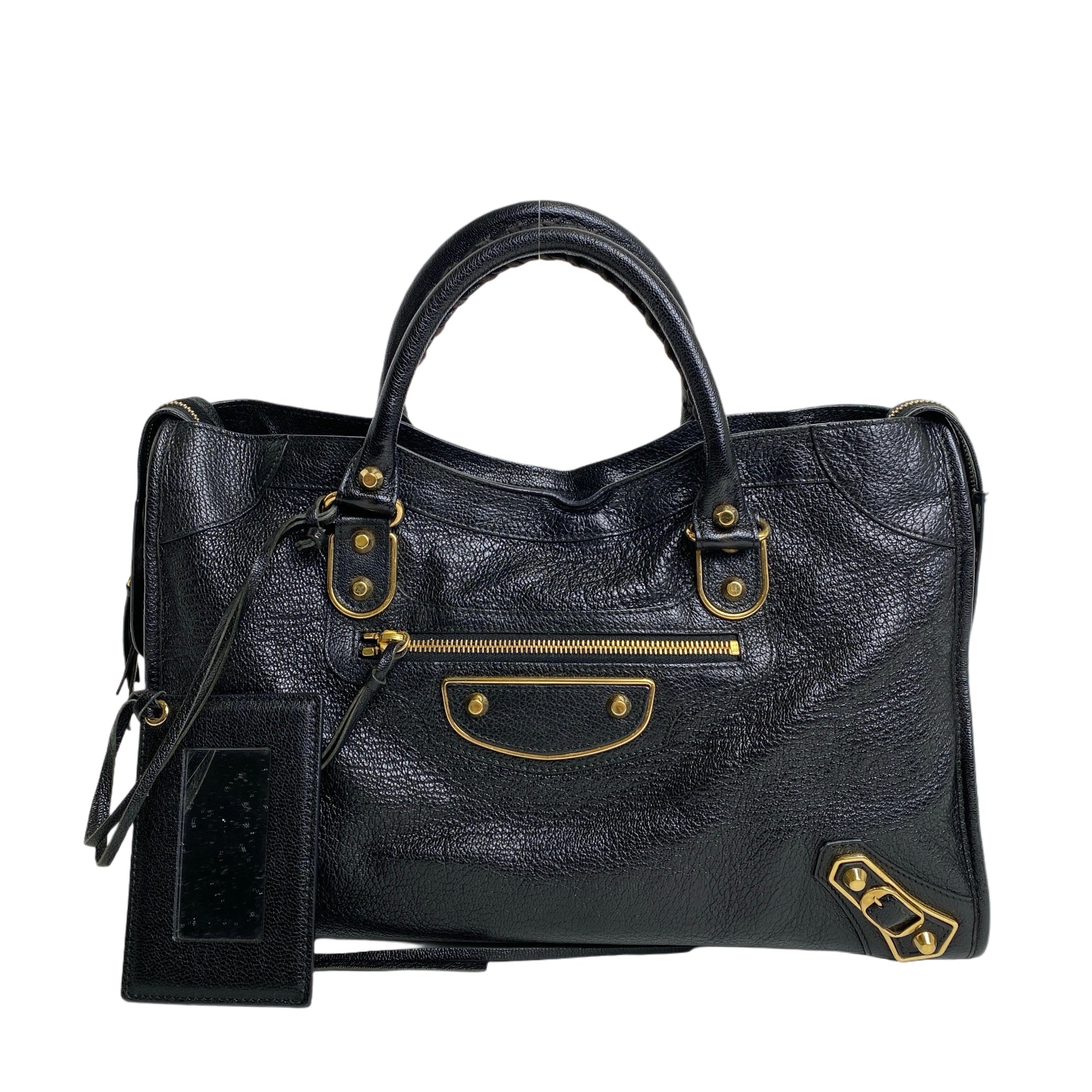 BALENCIAGA CITY MEDIUM IN BLACK