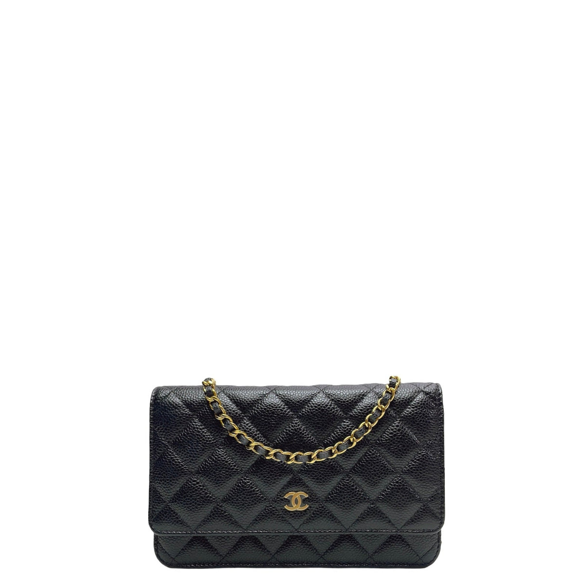 CHANEL WALLET ON CHAIN IN GHW