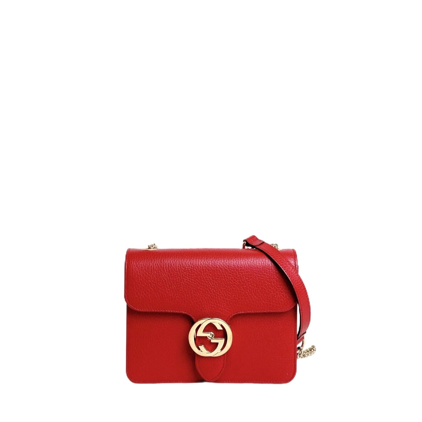 GUCCI INTERLOCKING IN RED