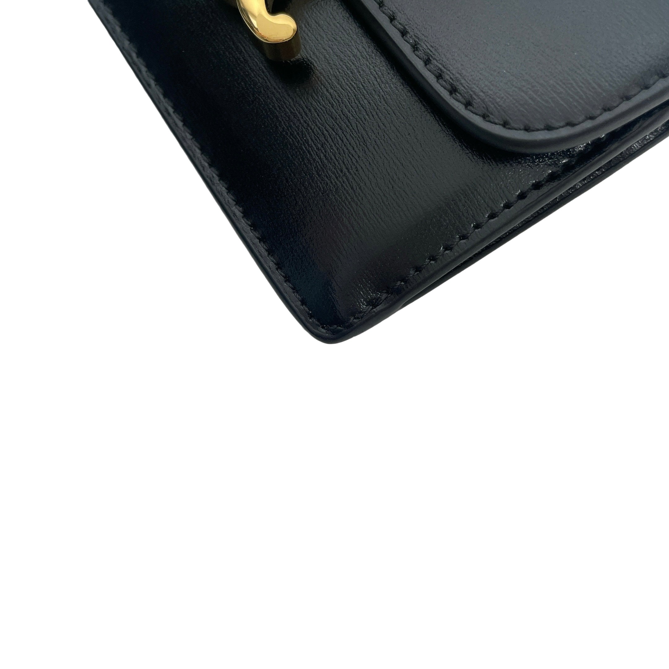 CELINE CARD HODER WITH FLAP TRIOMPHE