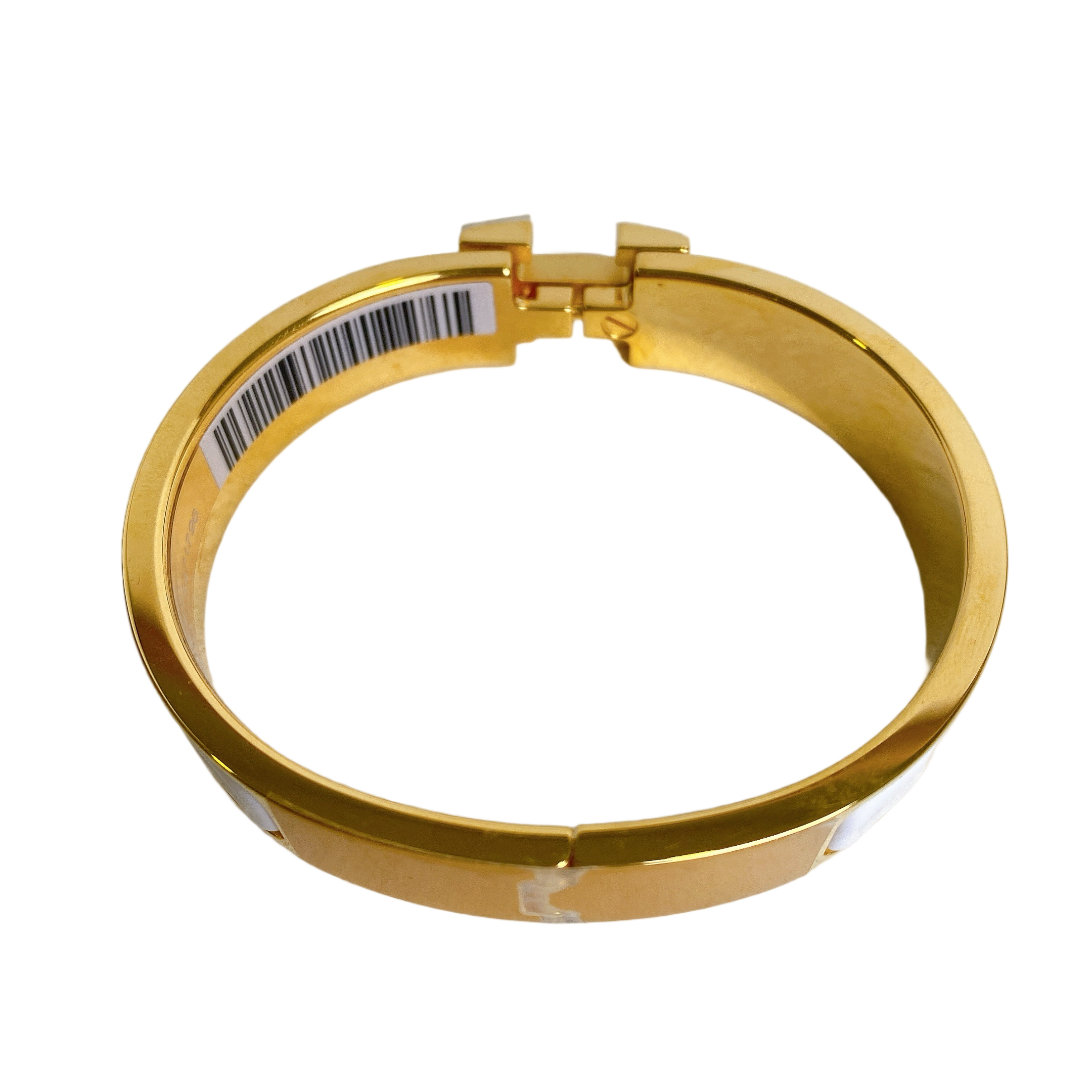 HERMES BRACELET WHITE GHW
