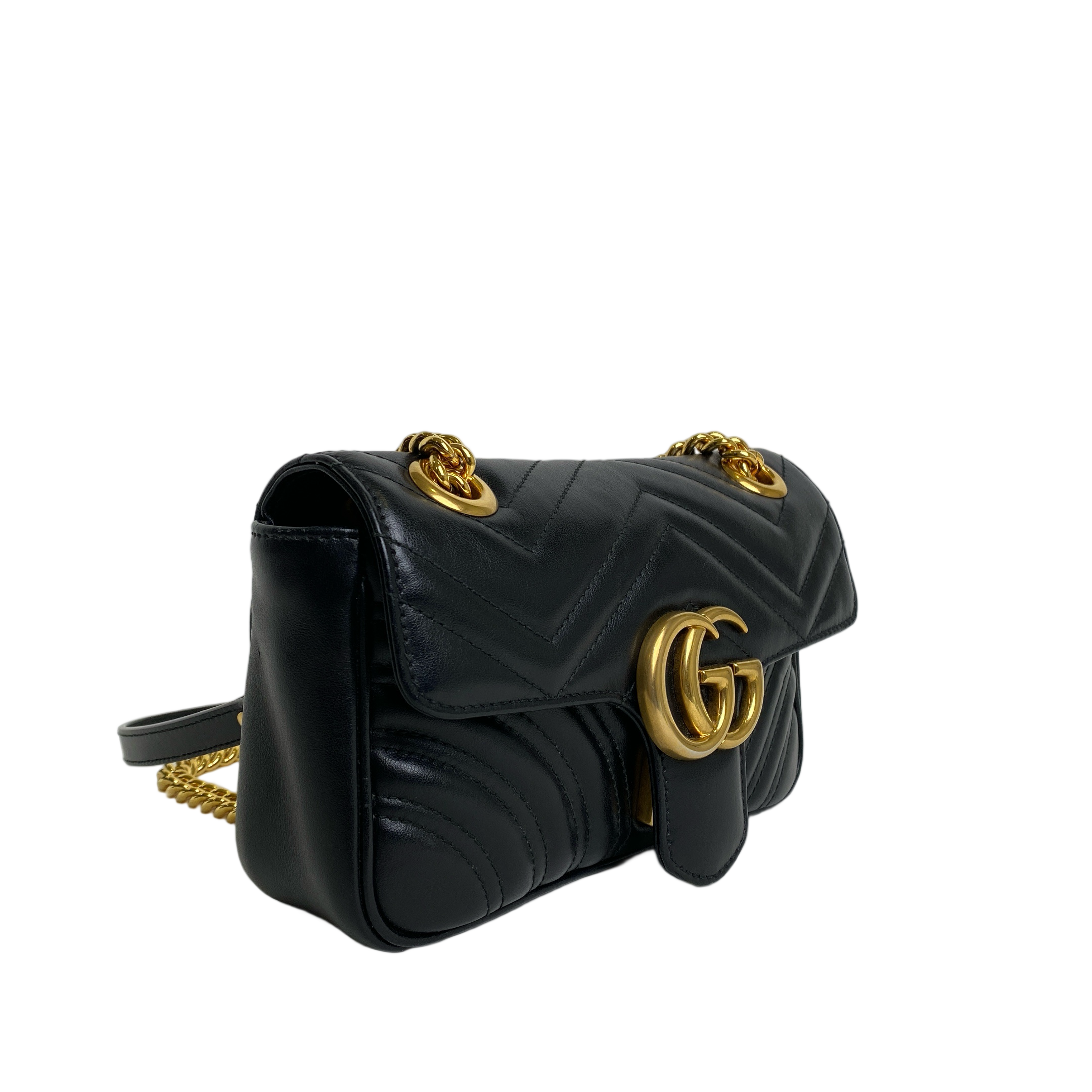 GUCCI MARMONT MINI IN BLACK