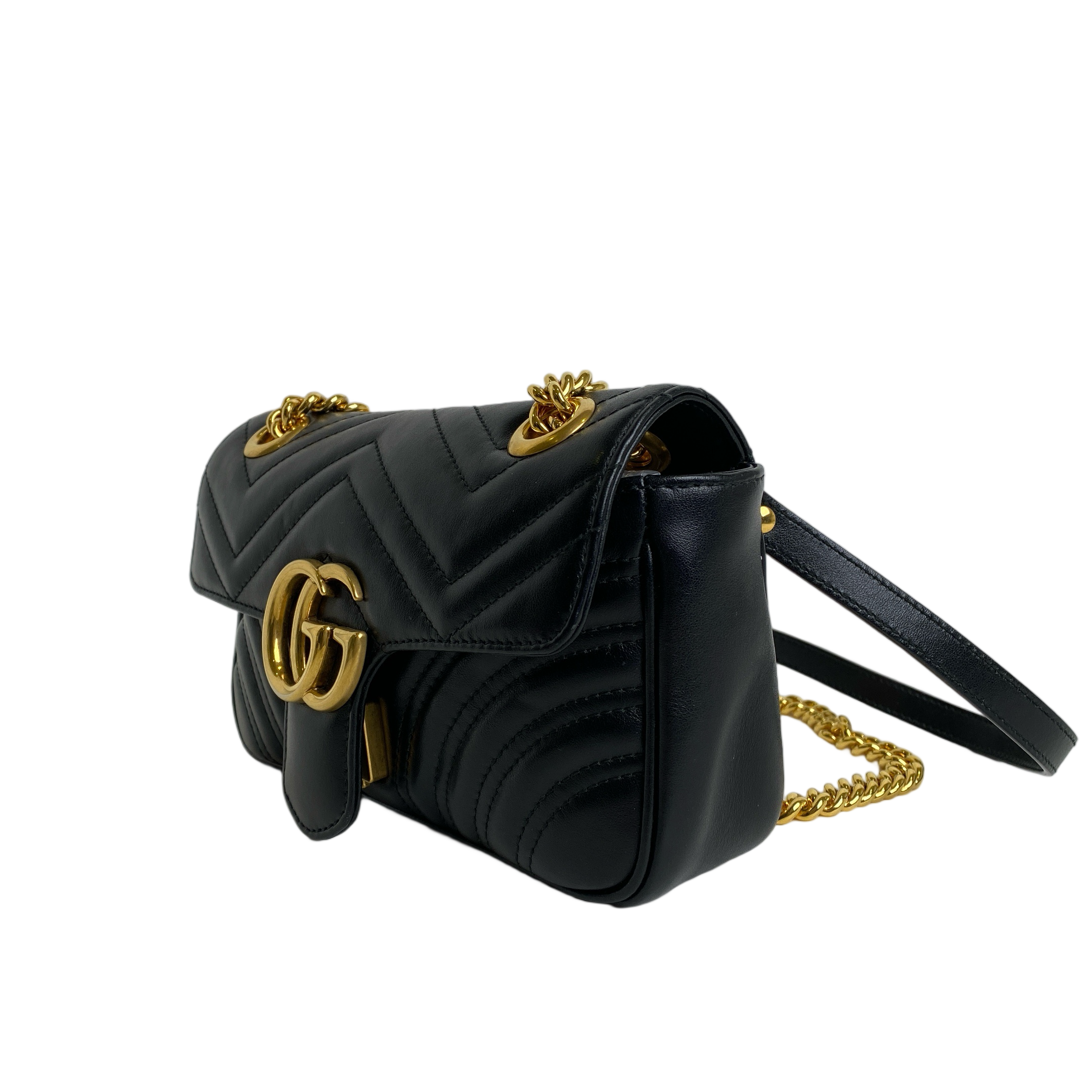 GUCCI MARMONT MINI IN BLACK