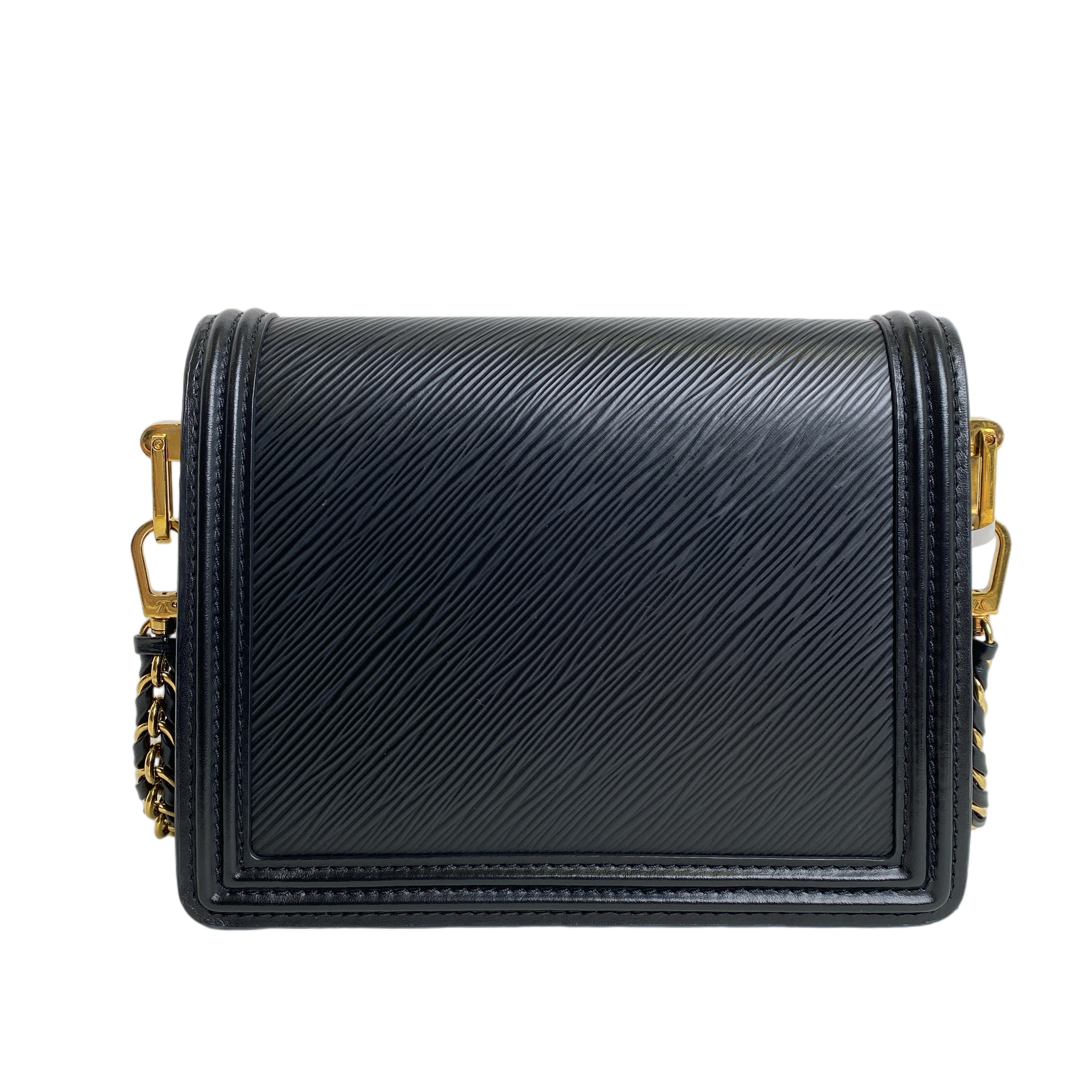 LV DAUPHINE EPI MINI IN BLACK
