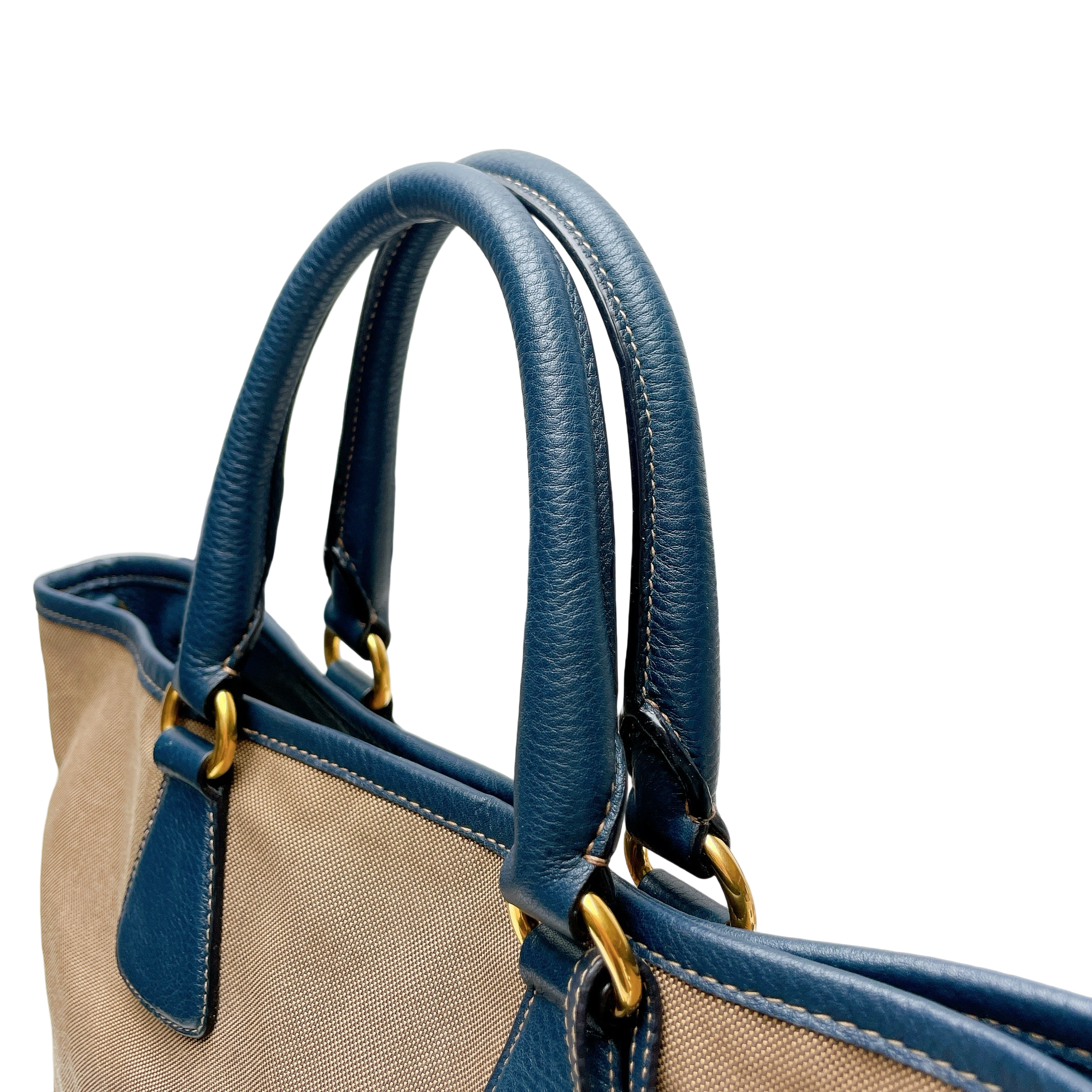 PRADA JACQUARD TOTE
