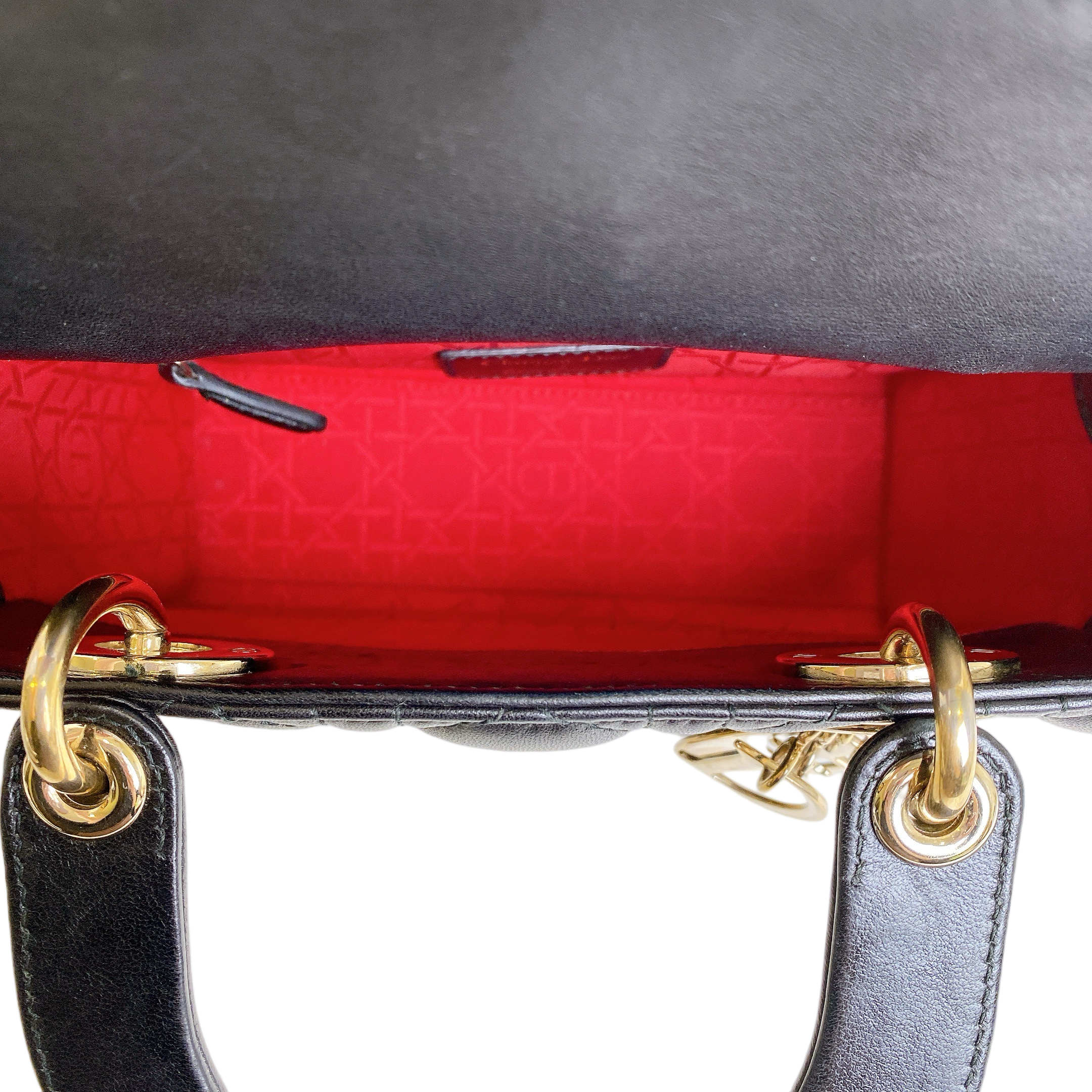 LADY DIOR SMALL IN BLACK