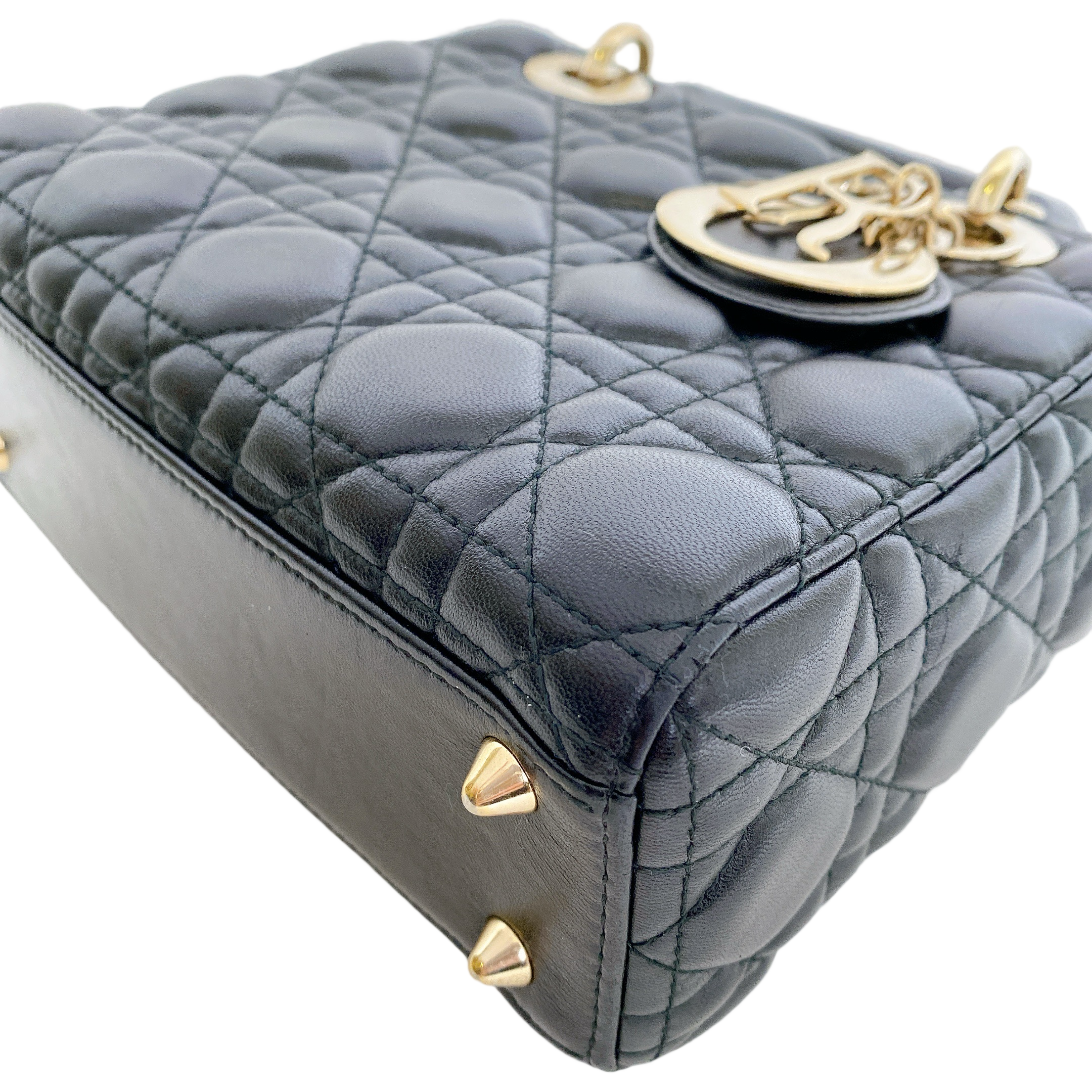LADY DIOR SMALL IN BLACK