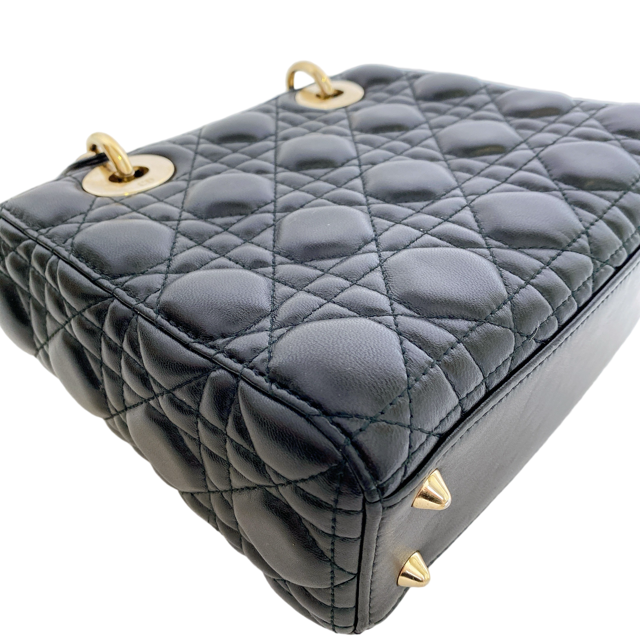 LADY DIOR SMALL IN BLACK