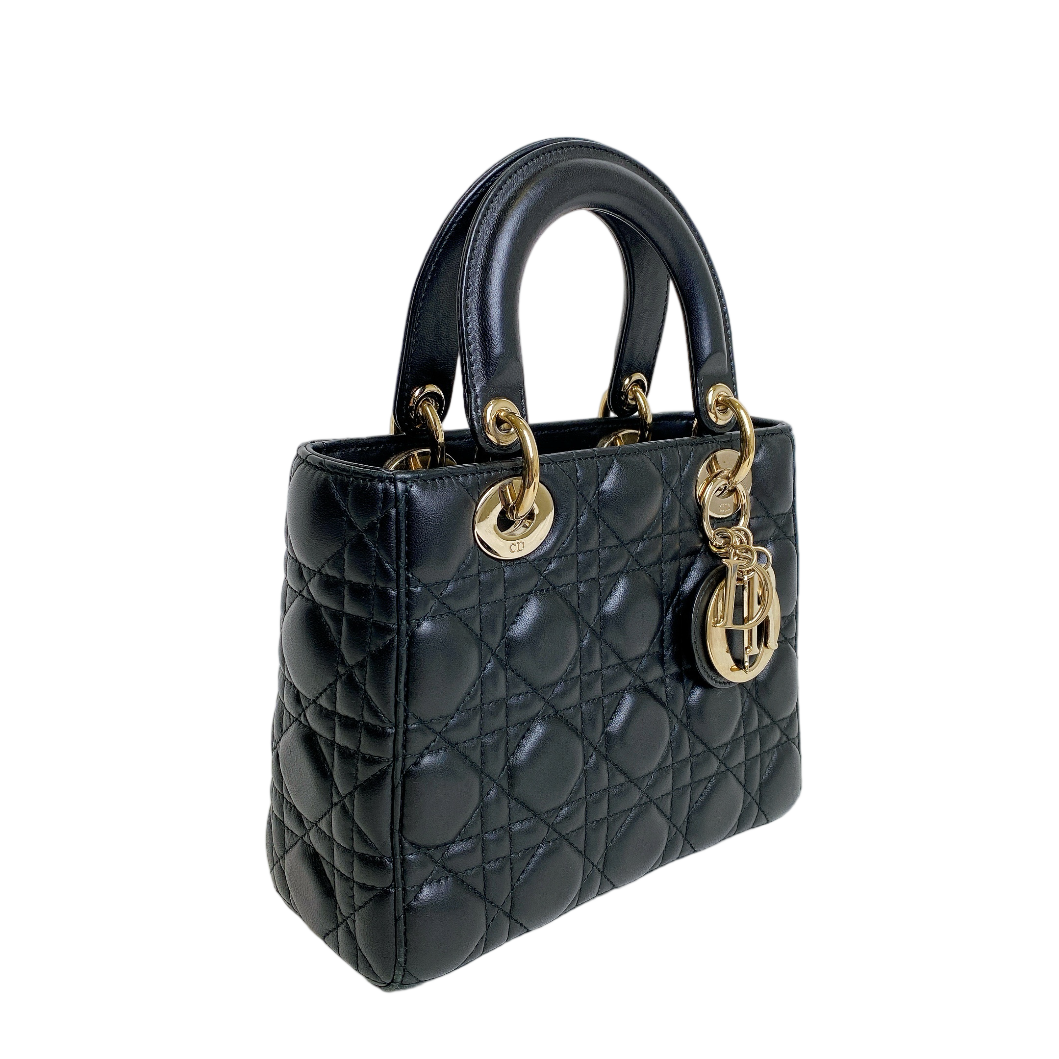 LADY DIOR SMALL IN BLACK