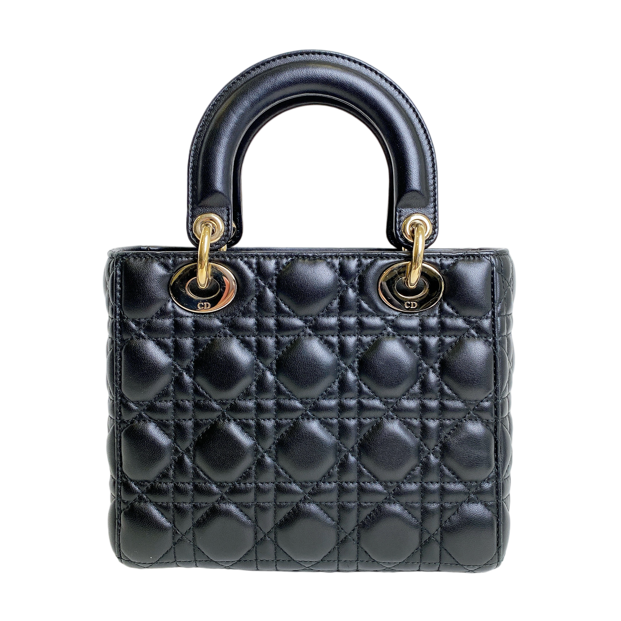 LADY DIOR SMALL IN BLACK