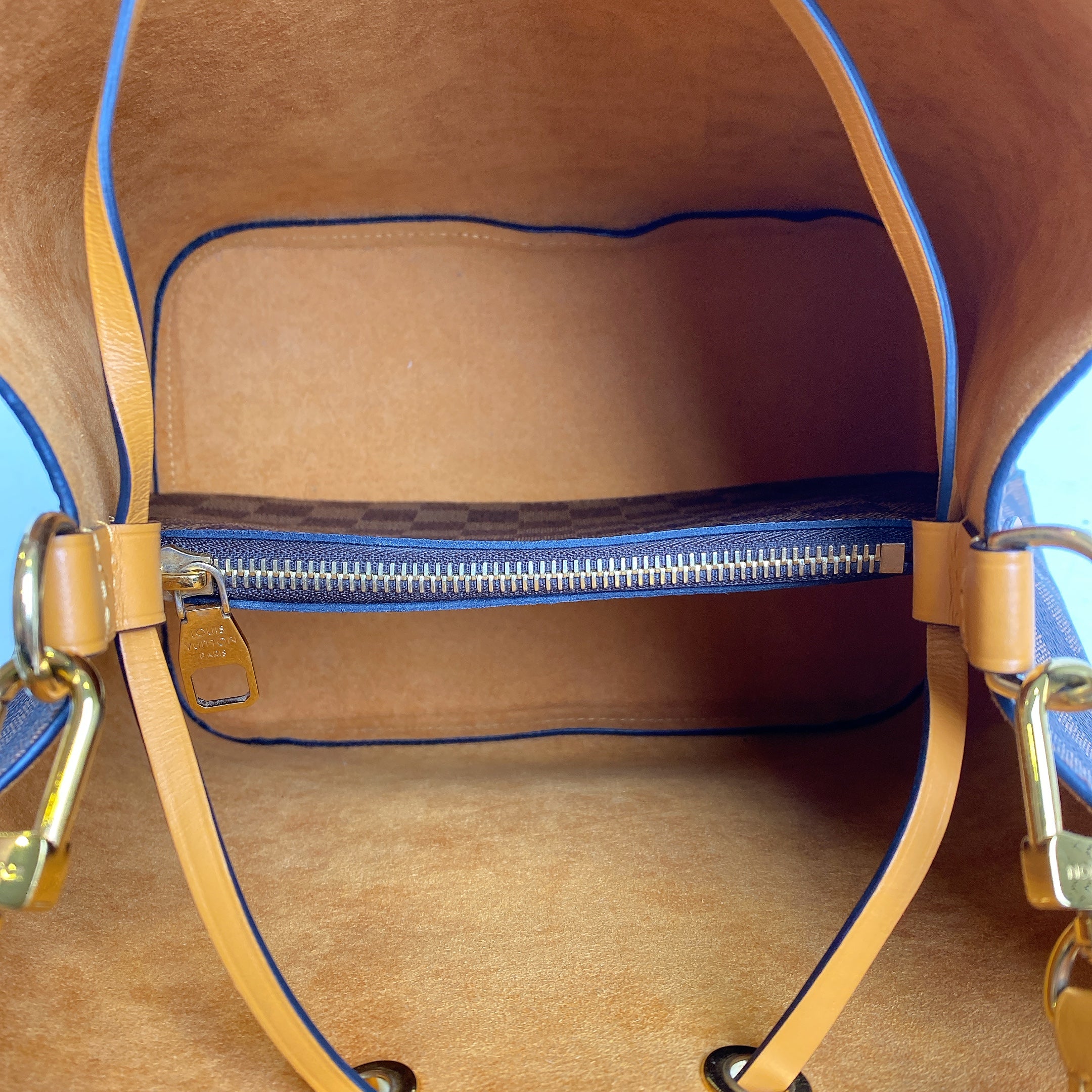 LV NEONOE DAMIER IN YELLOW