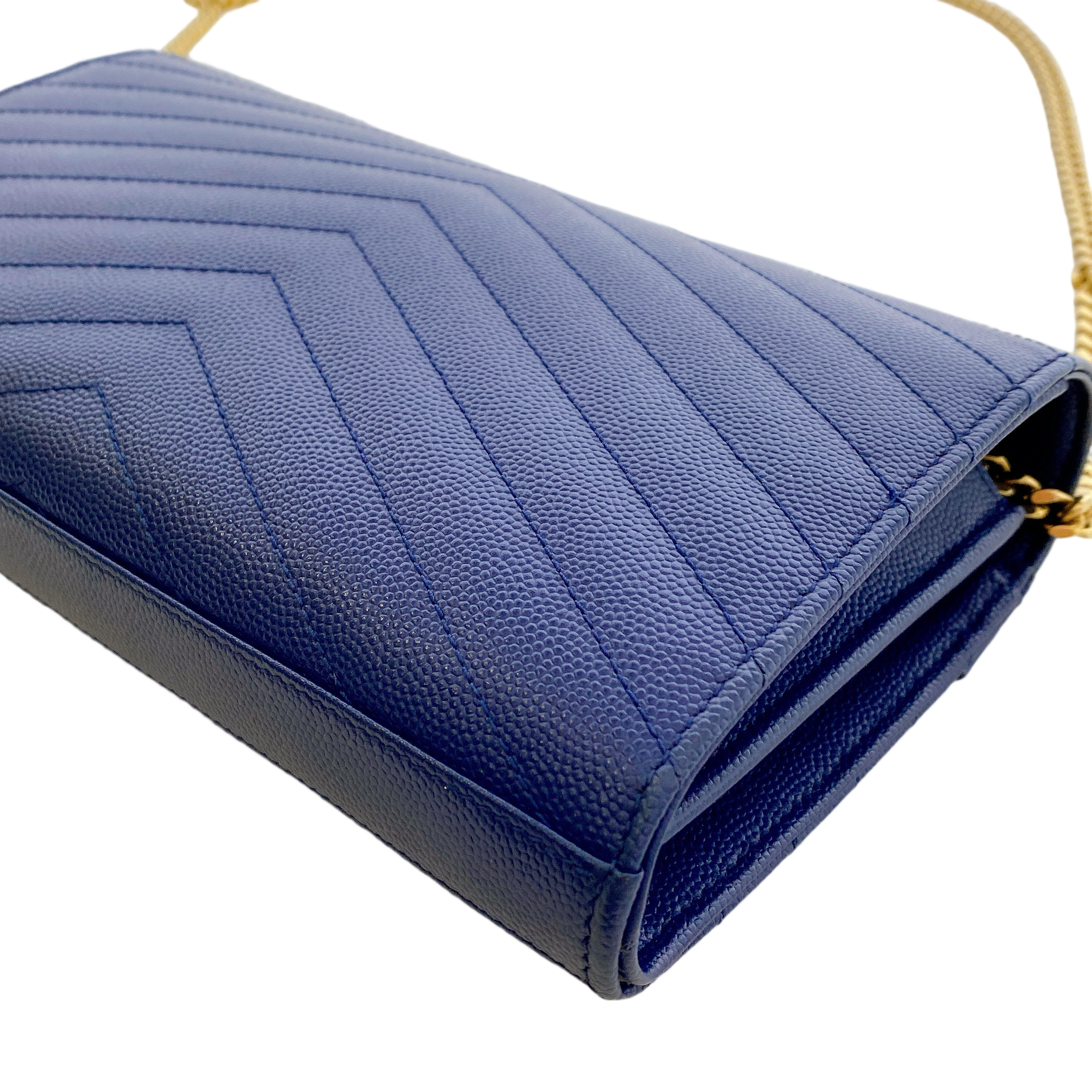 YSL WOC LARGE IN NAVY BLUE