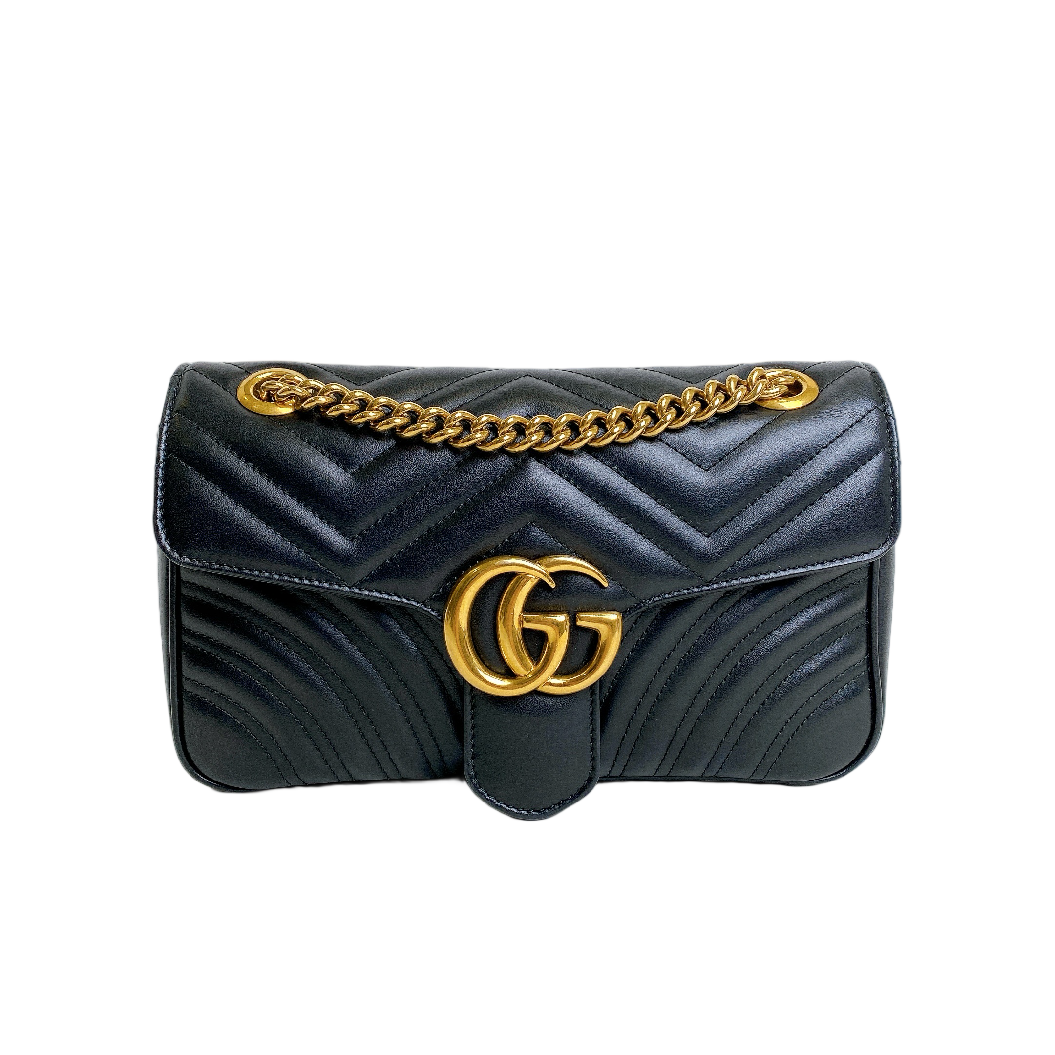 GUCCI MARMONT SMALL IN BLACK