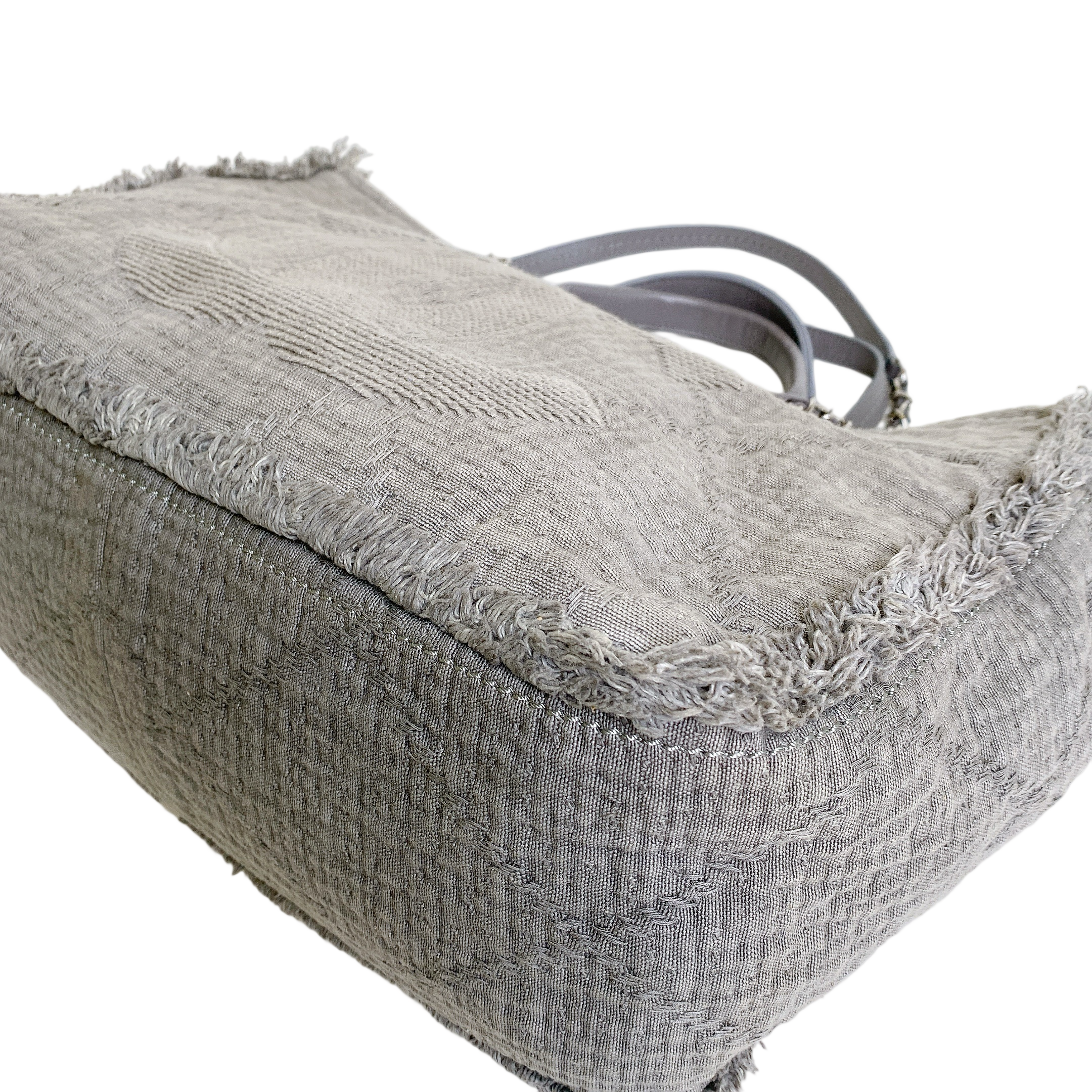 CHANEL DEAVILLE TOTE IN GREY