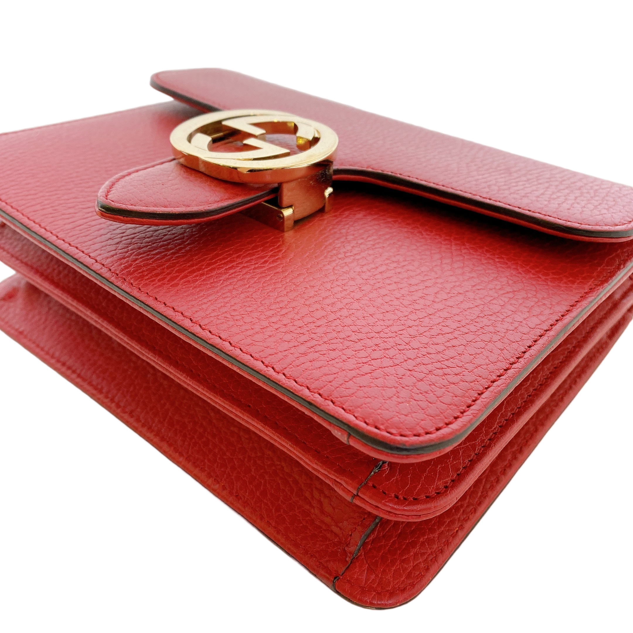 GUCCI INTERLOCKING IN RED