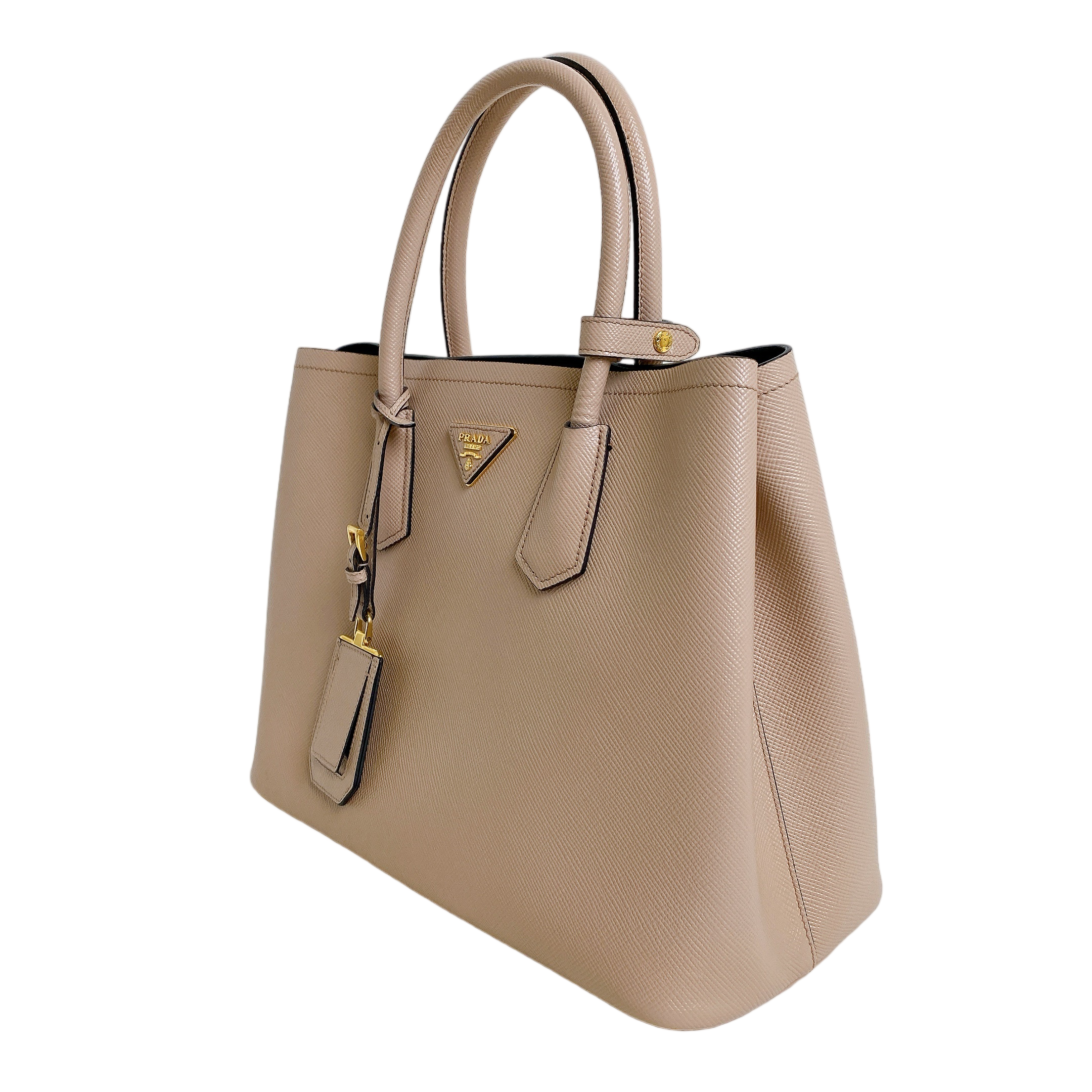 PRADA SAFFIANO CUIR IN BEIGE