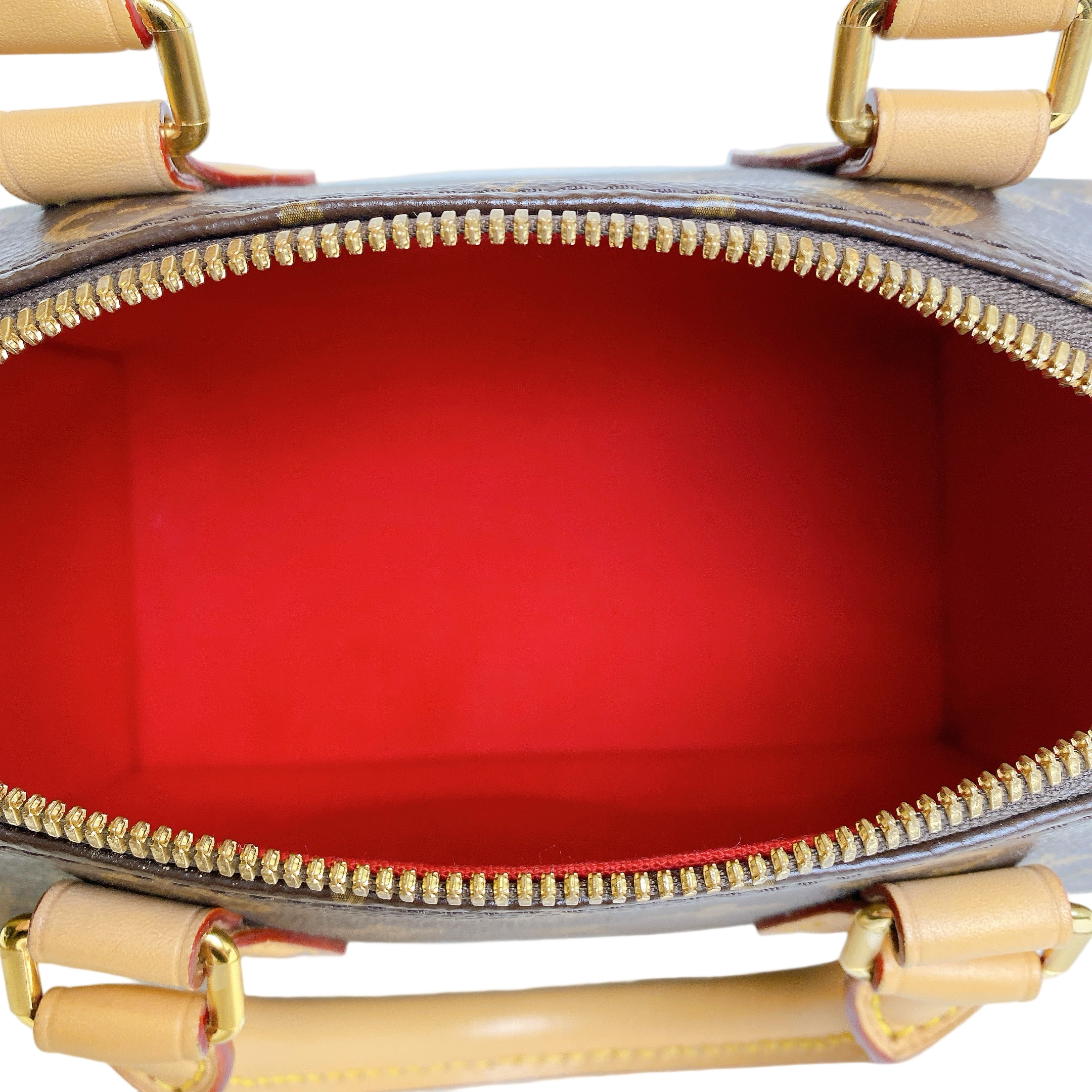 LV SPEEDY 20 PINK STRAP