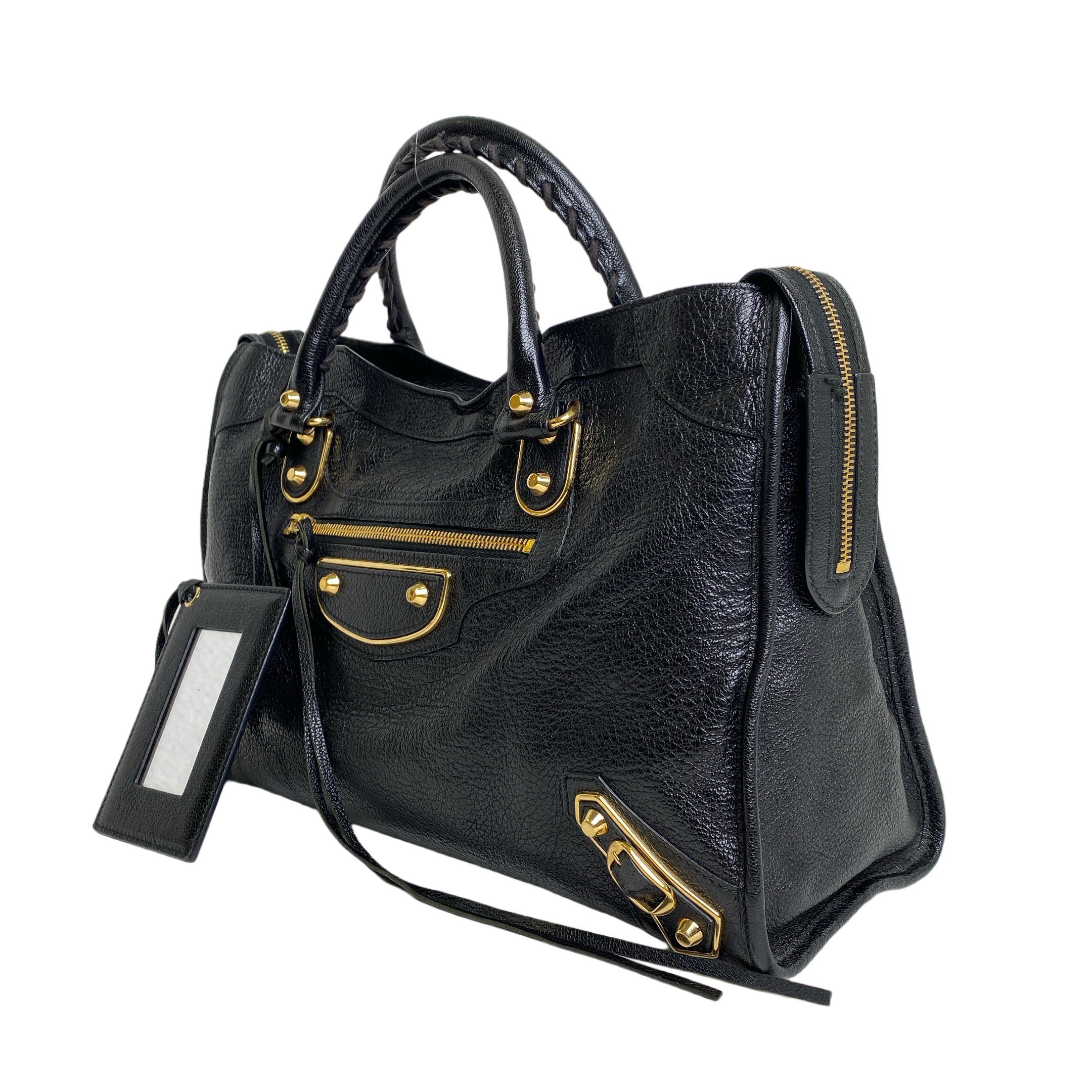 BALENCIAGA CITY MEDIUM IN BLACK