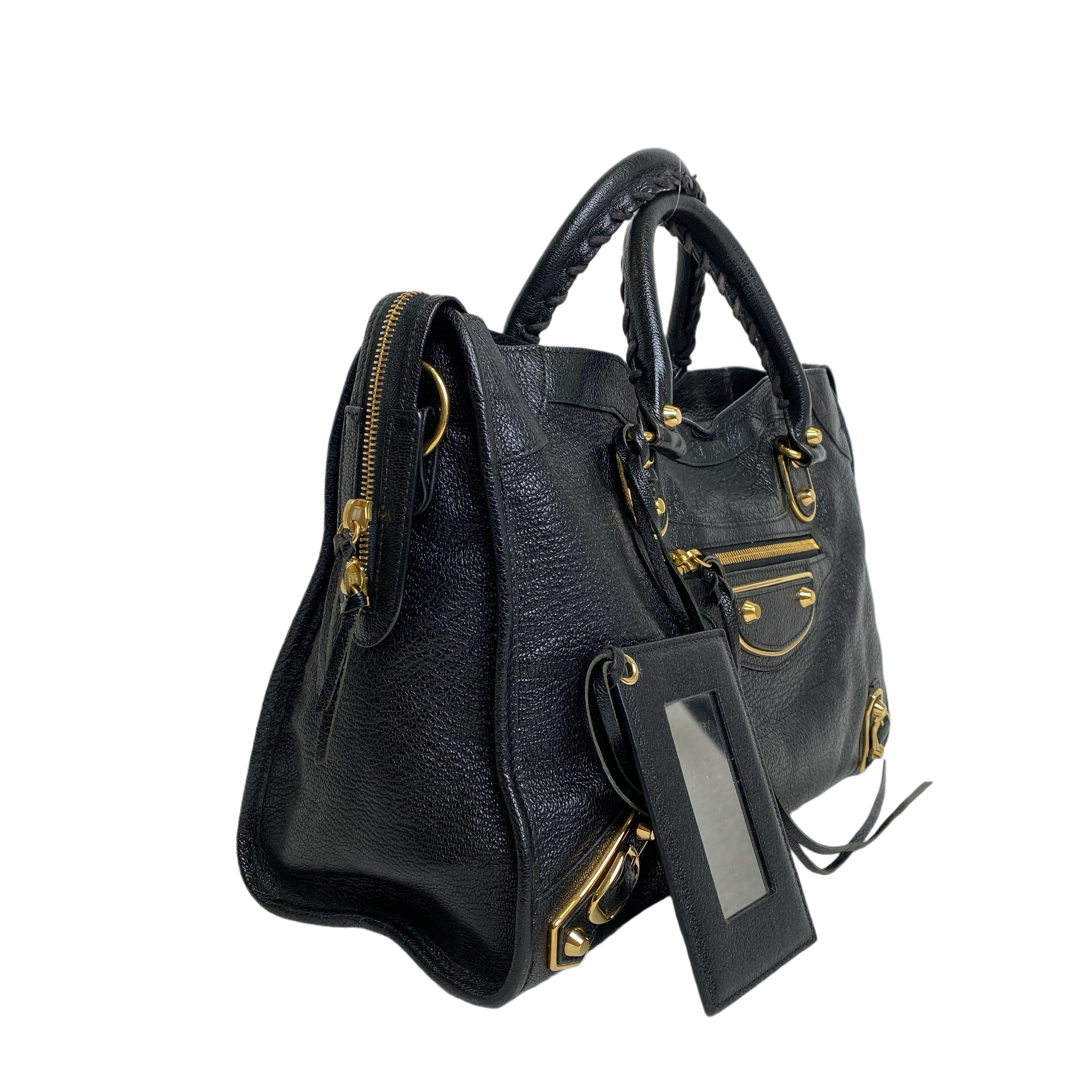 BALENCIAGA CITY MEDIUM IN BLACK