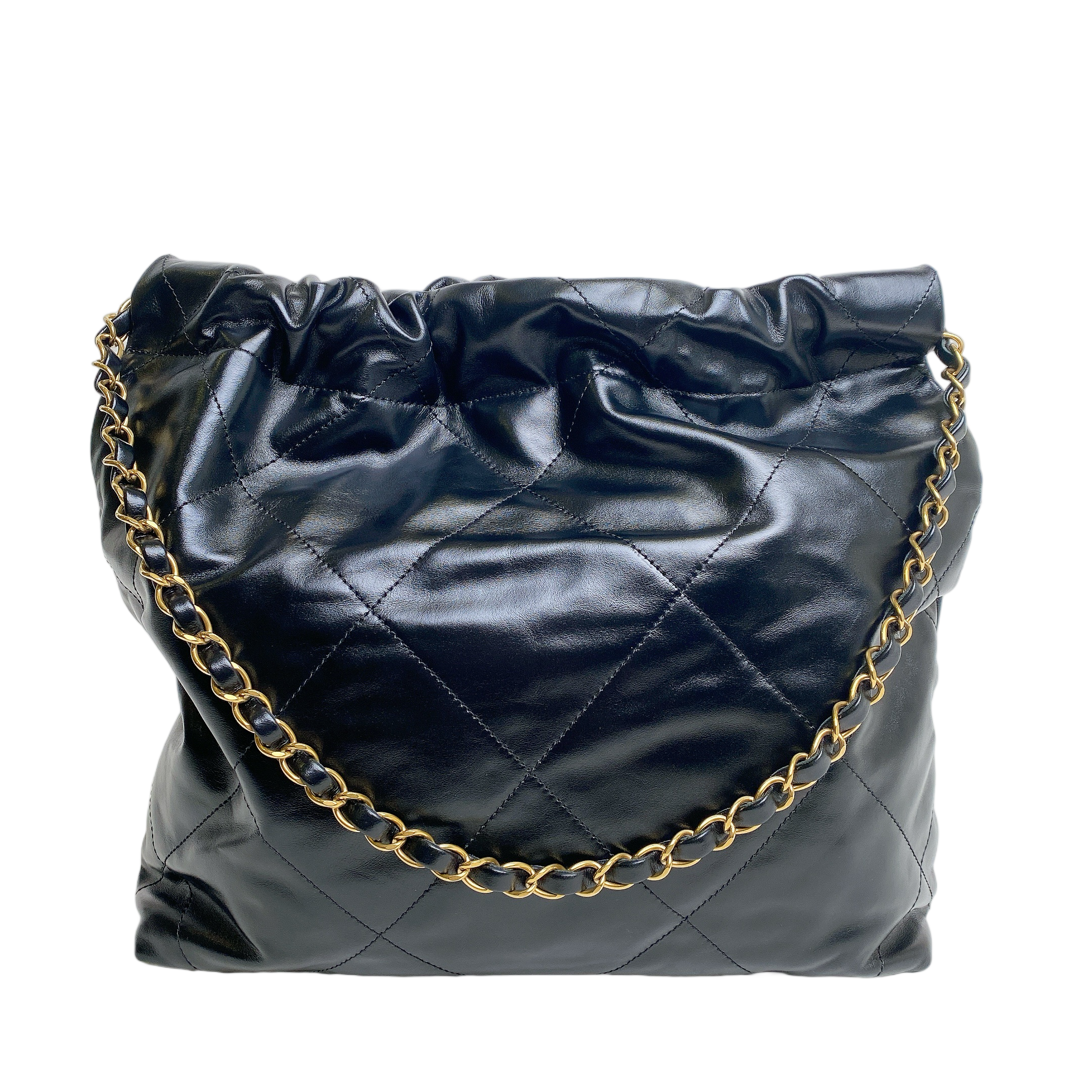 CHANEL 22 SMALL IN BLACK