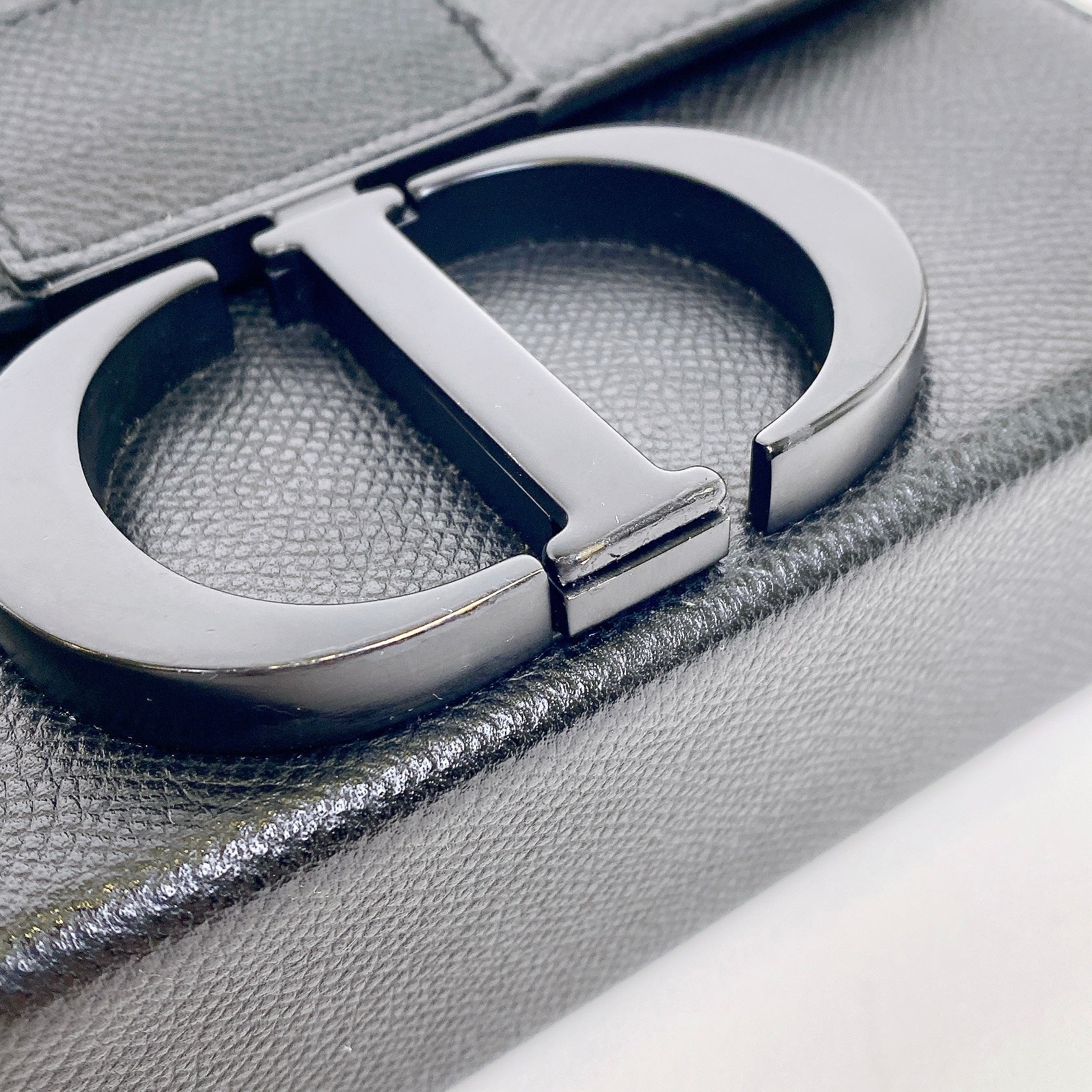 DIOR MONTAIGNE BOX IN BLACK