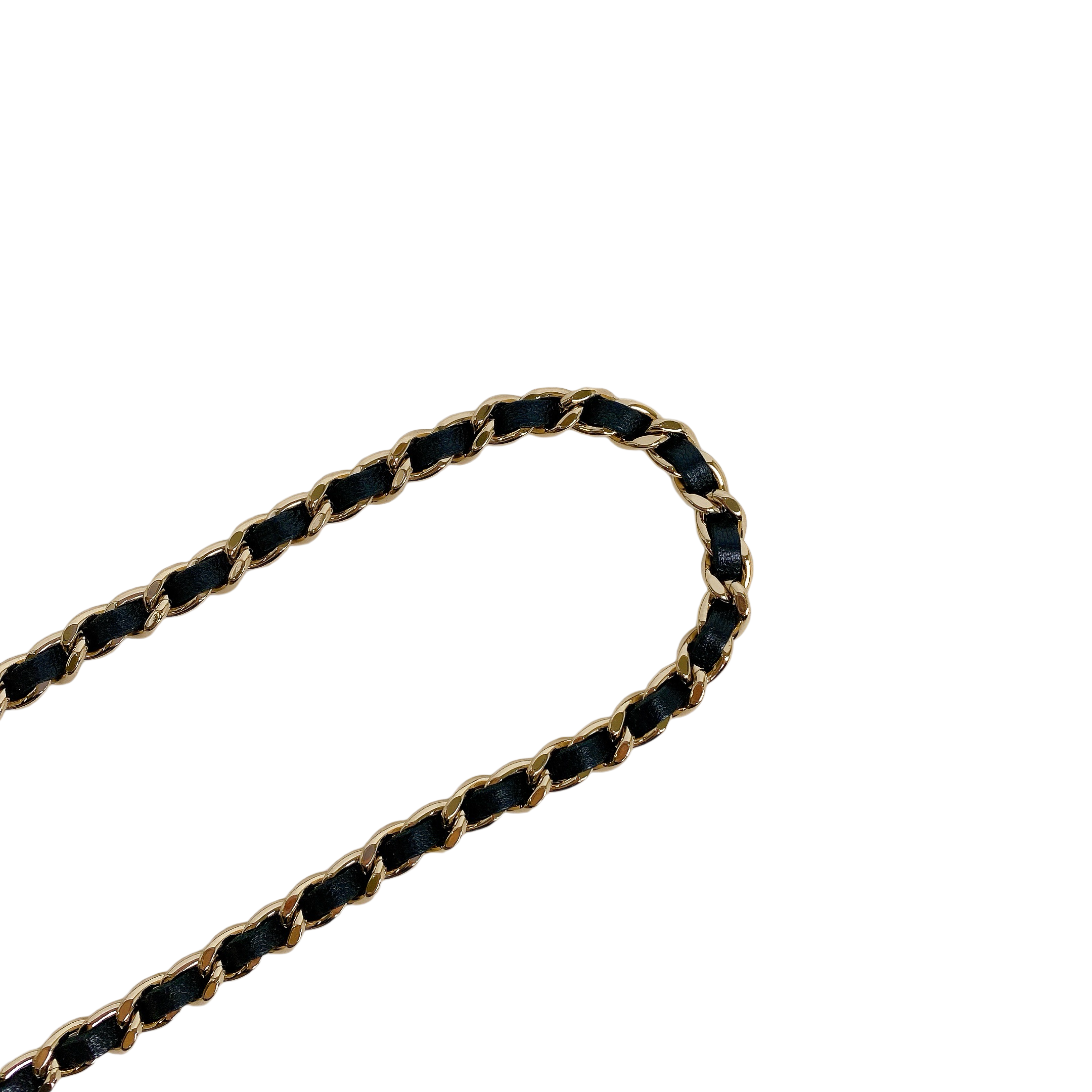 Chanel Vanity Raffia Jute Straw Chain Bag