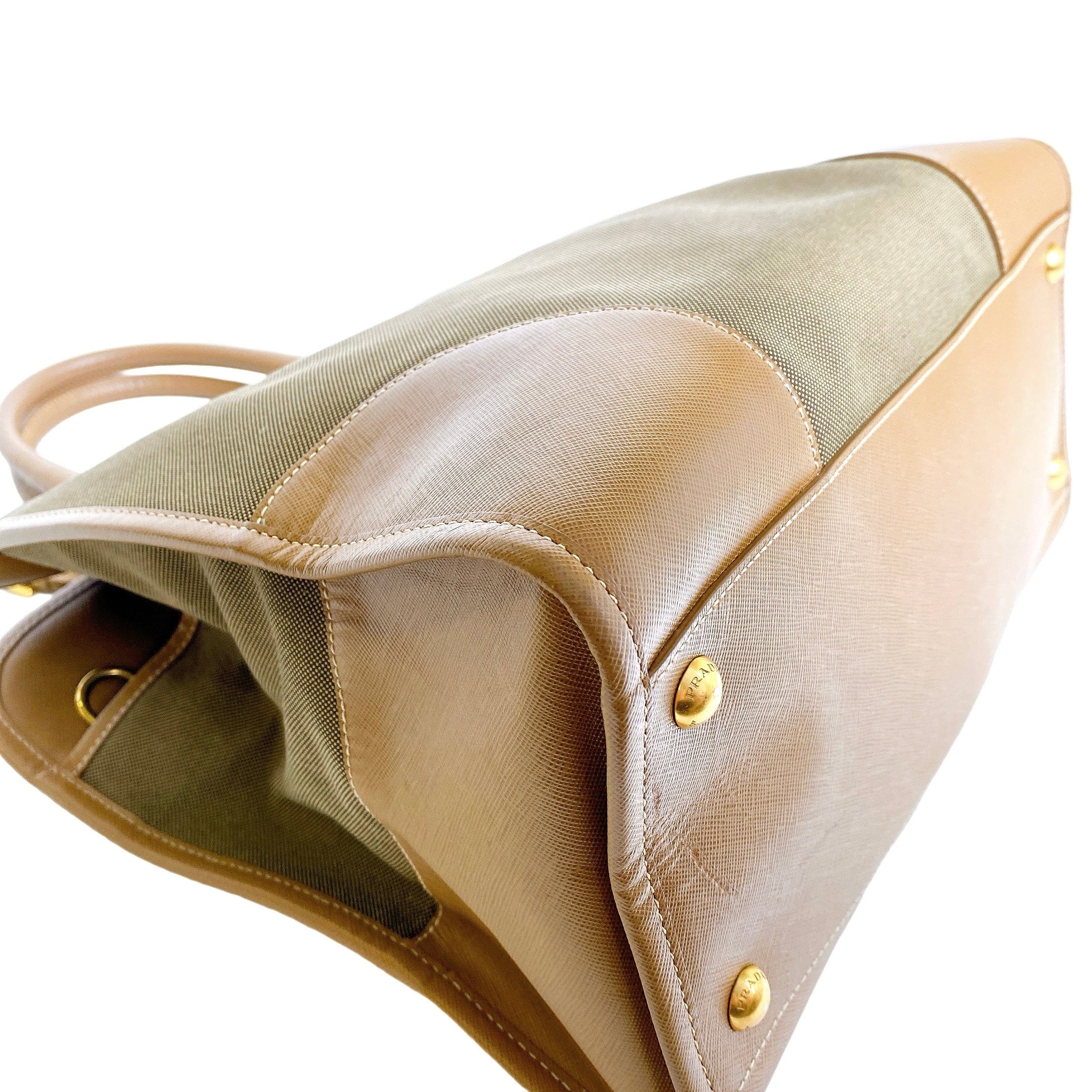 PRADA CANVAS TOTE BAG