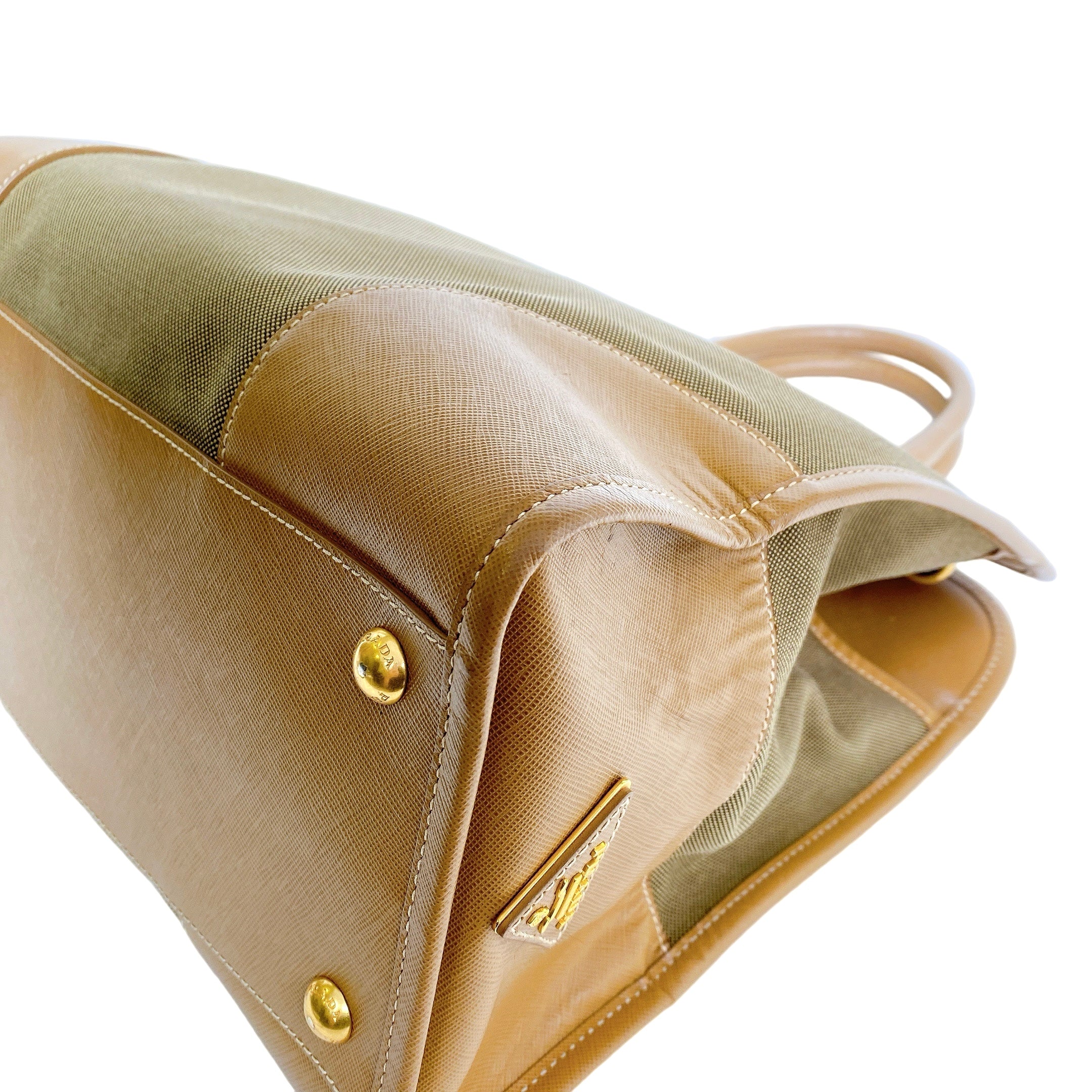 PRADA CANVAS TOTE BAG