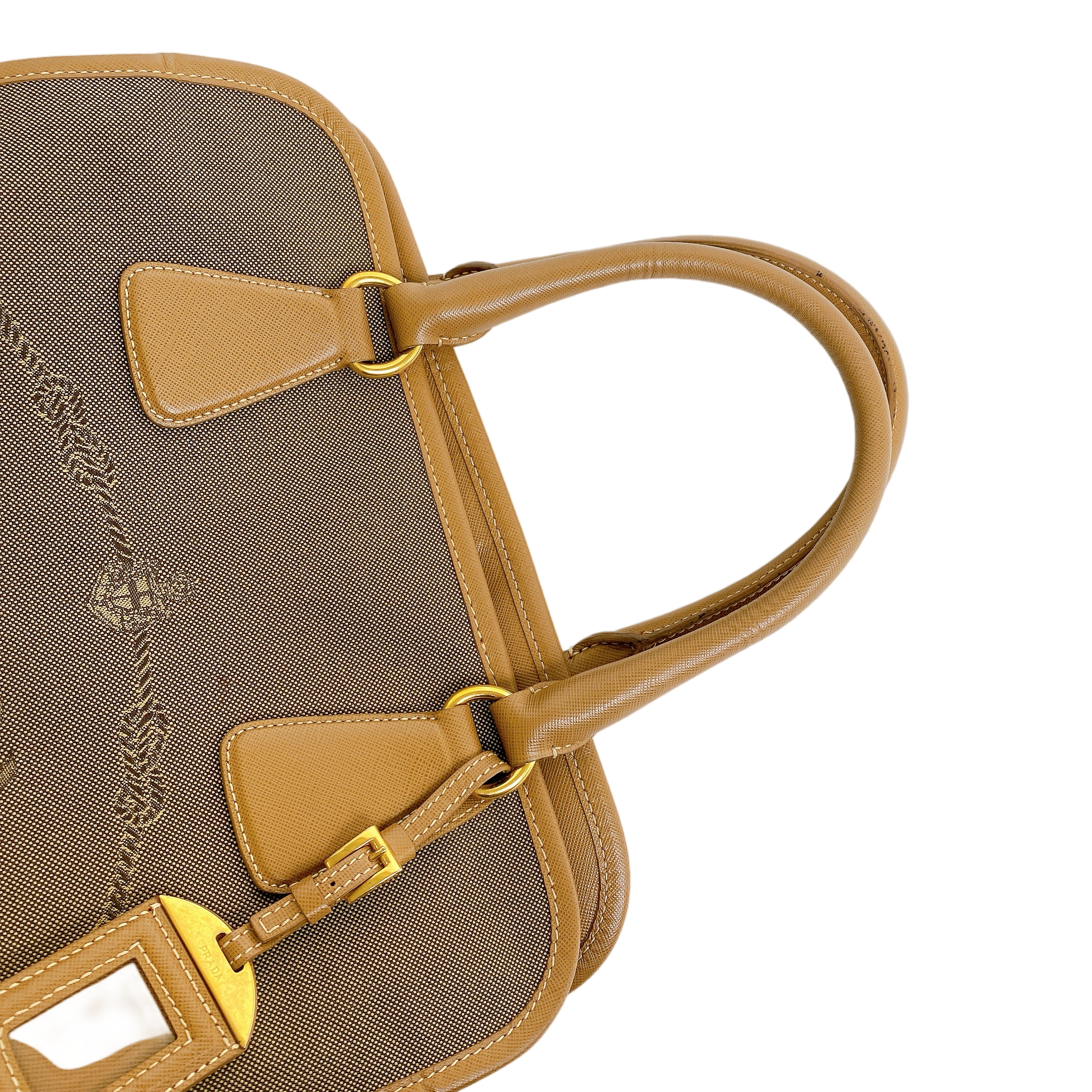 PRADA CANVAS TOTE BAG
