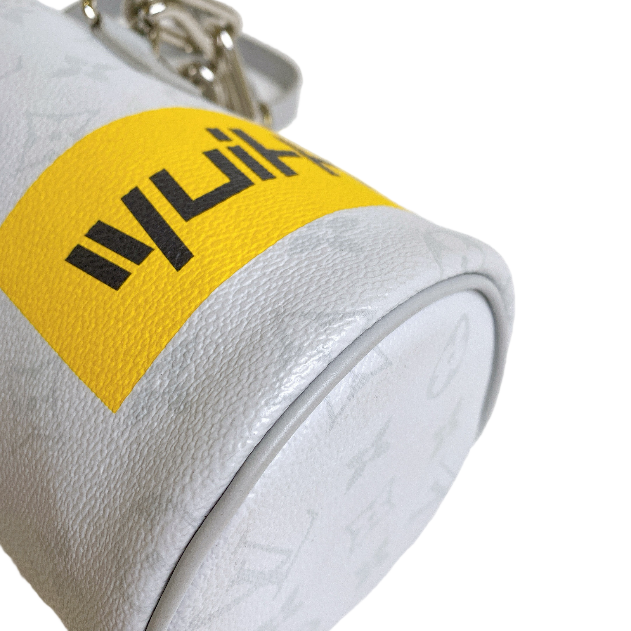 LV White Nano Chalk Bag