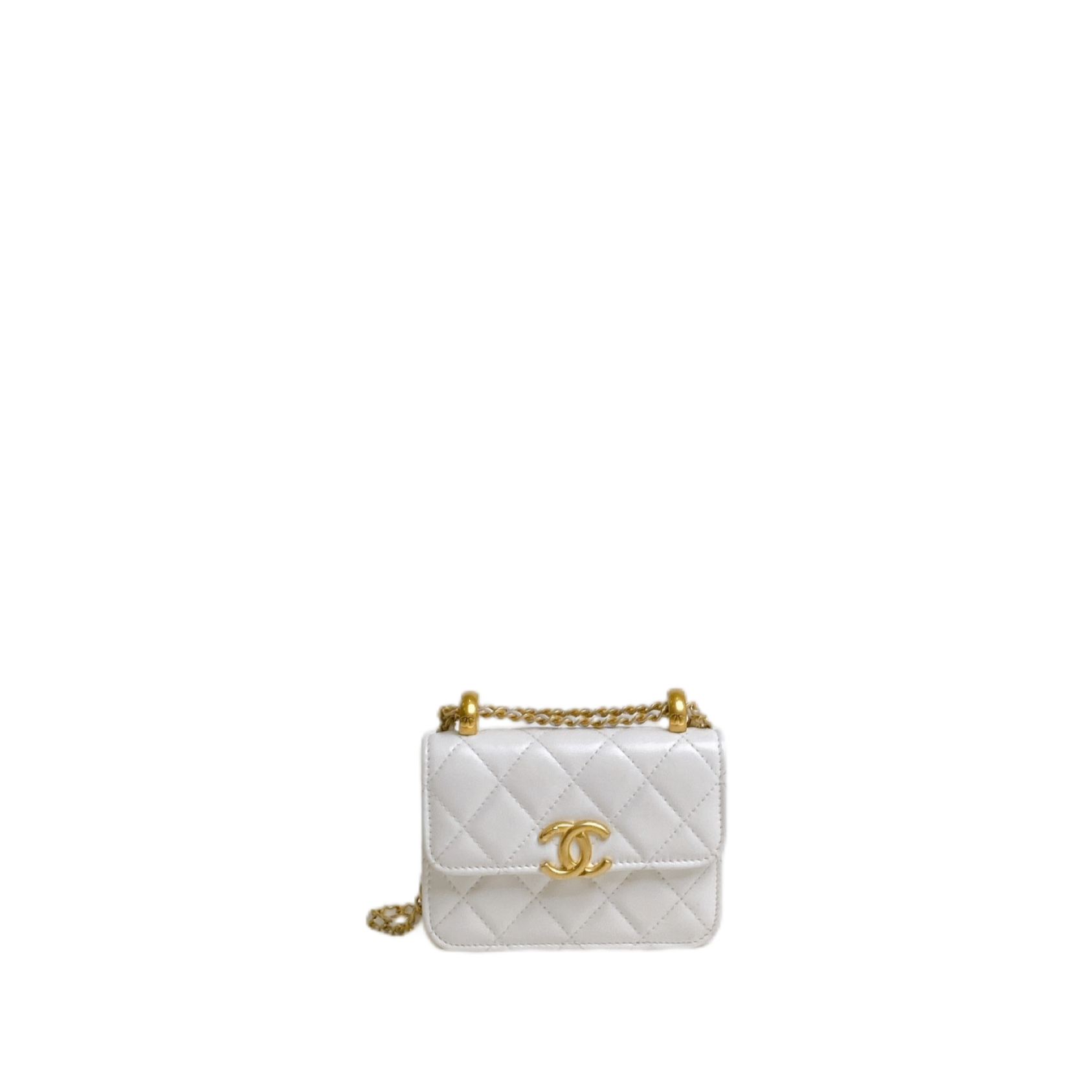 CHANEL WHITE MINI