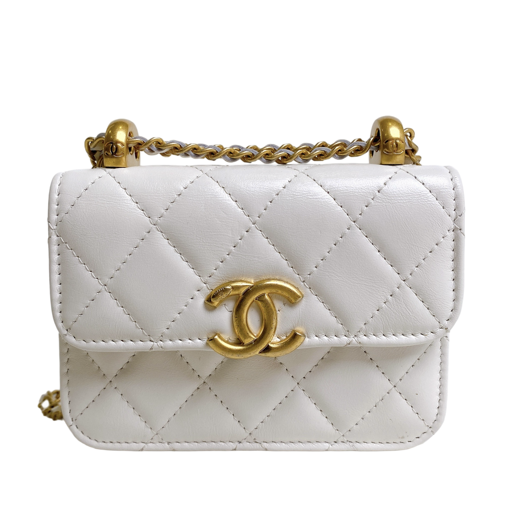 CHANEL WHITE MINI