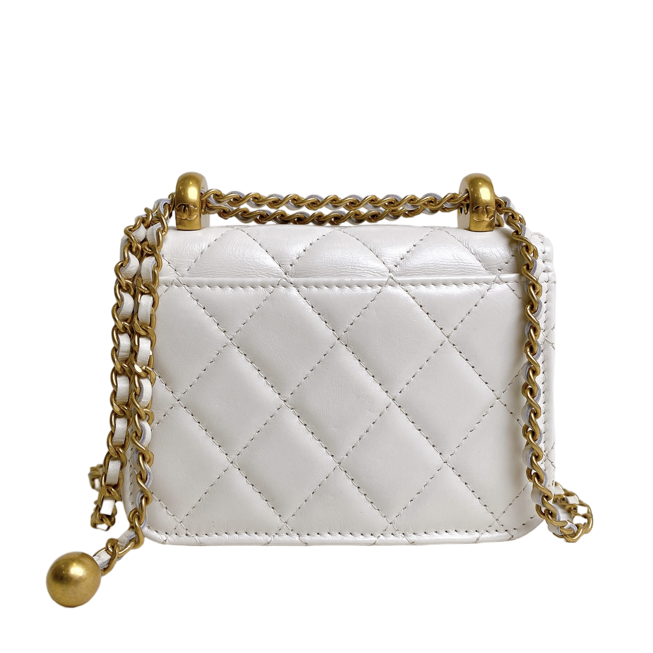 CHANEL WHITE MINI