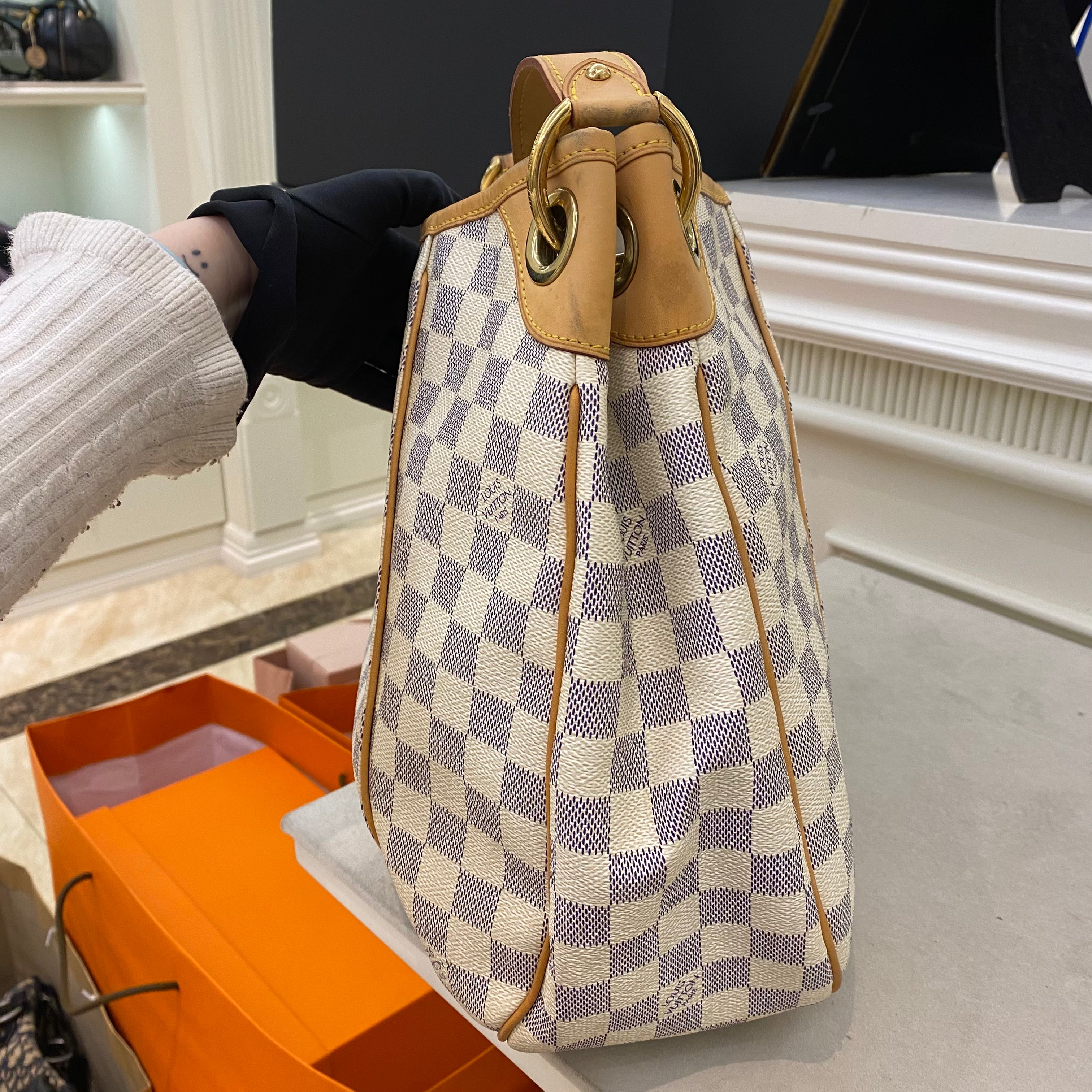 LV Damier Azur Galleria