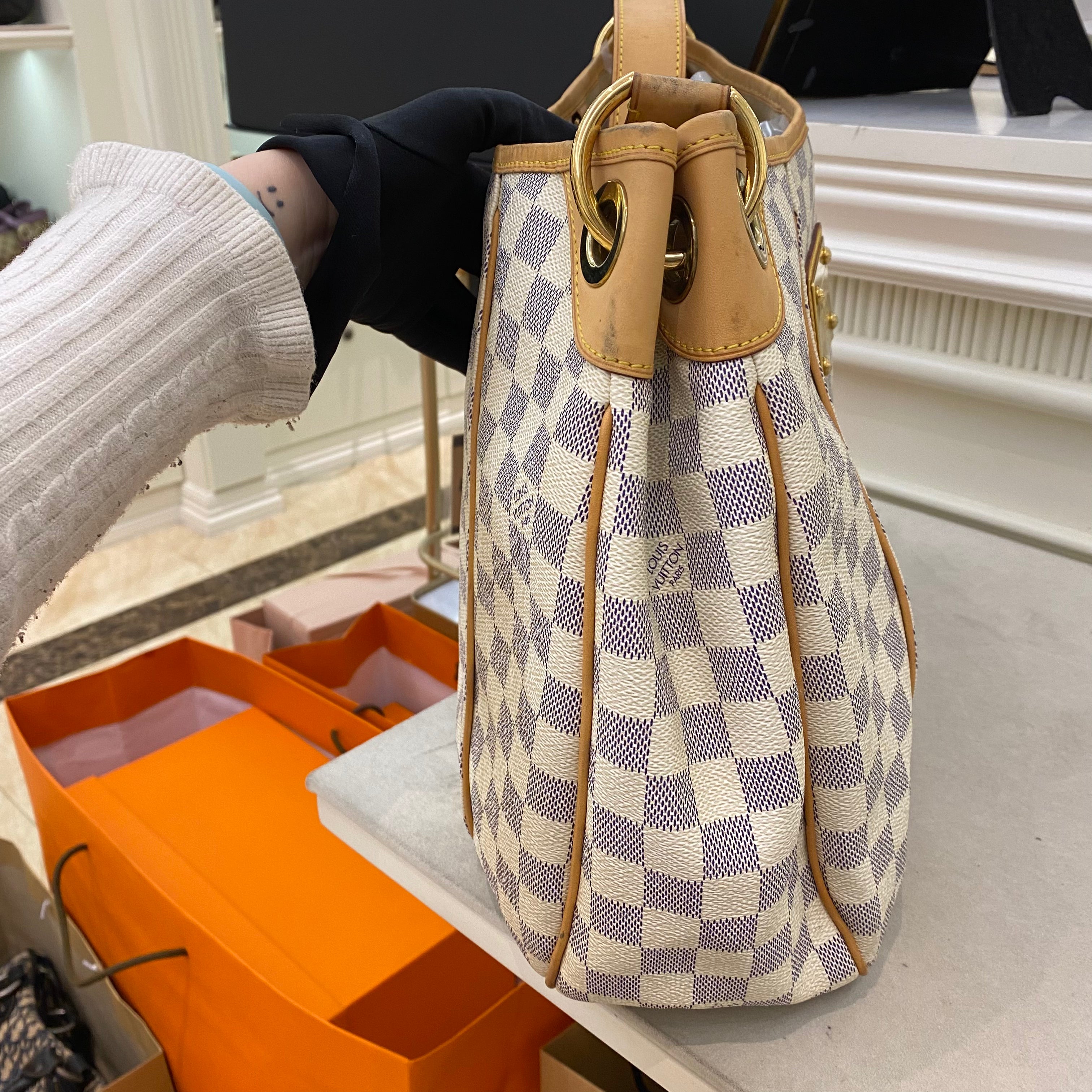 LV Damier Azur Galleria